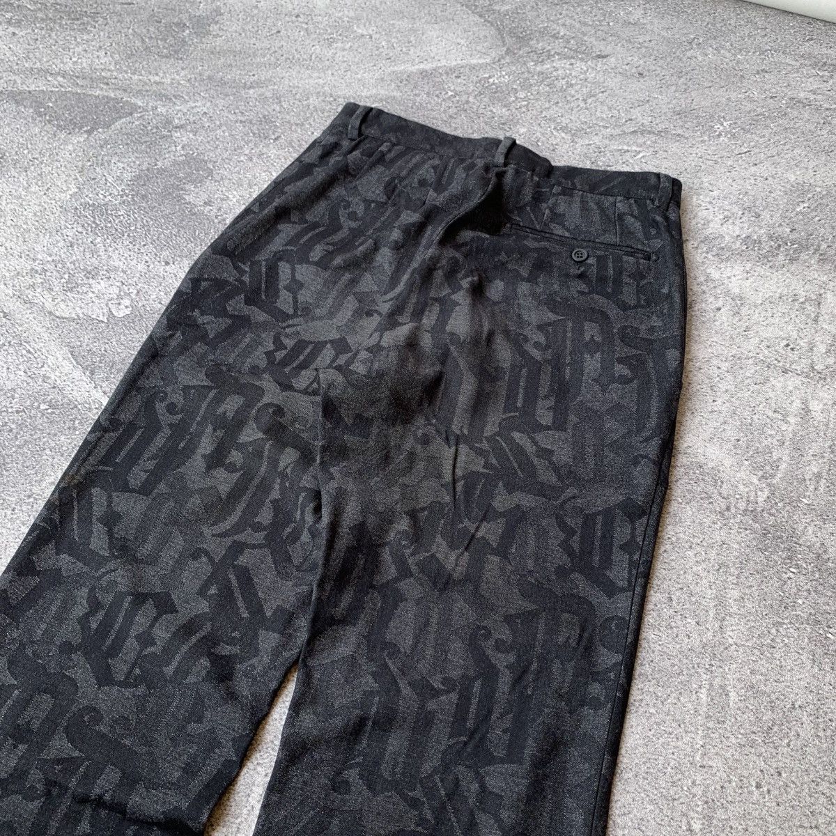 Versace × Versace Jeans Couture Versace Monogram Wool Pants Size US 28 / EU 44 - 5 Thumbnail