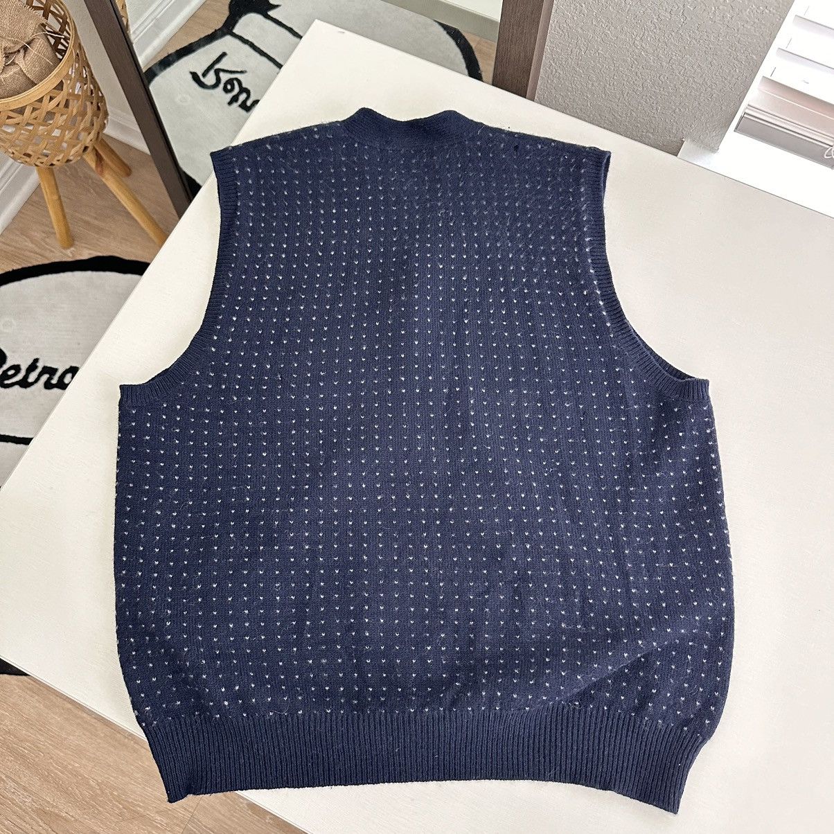 Polo Ralph Lauren × Vintage Vintage 90s Polo Ralph Lauren Cardigan Vest 100% Lambswool Size US XL / EU 56 / 4 - 6 Thumbnail