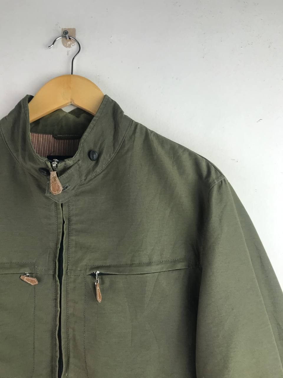 Japanese Brand × Vintage Rare Jeaning Garage army style full zipper jacket Size US M / EU 48-50 / 2 - 5 Thumbnail