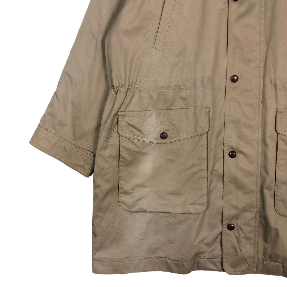 Burberry 🔥VINTAGE BURBERRYS LONG JACKET NOVA CHECK LINING Size US L / EU 52-54 / 3 - 8 Thumbnail