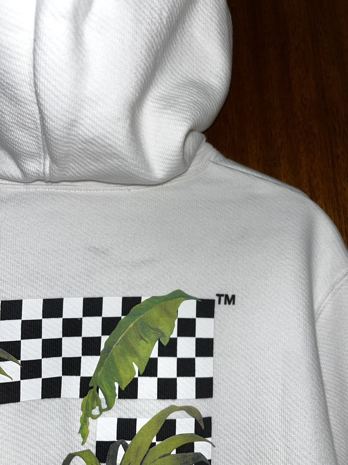 Off-White OFF-WHITE 2019 White Tropical Leaves Arrow Hoodie Size XXS / US 00 / IT 34 - 7 Thumbnail