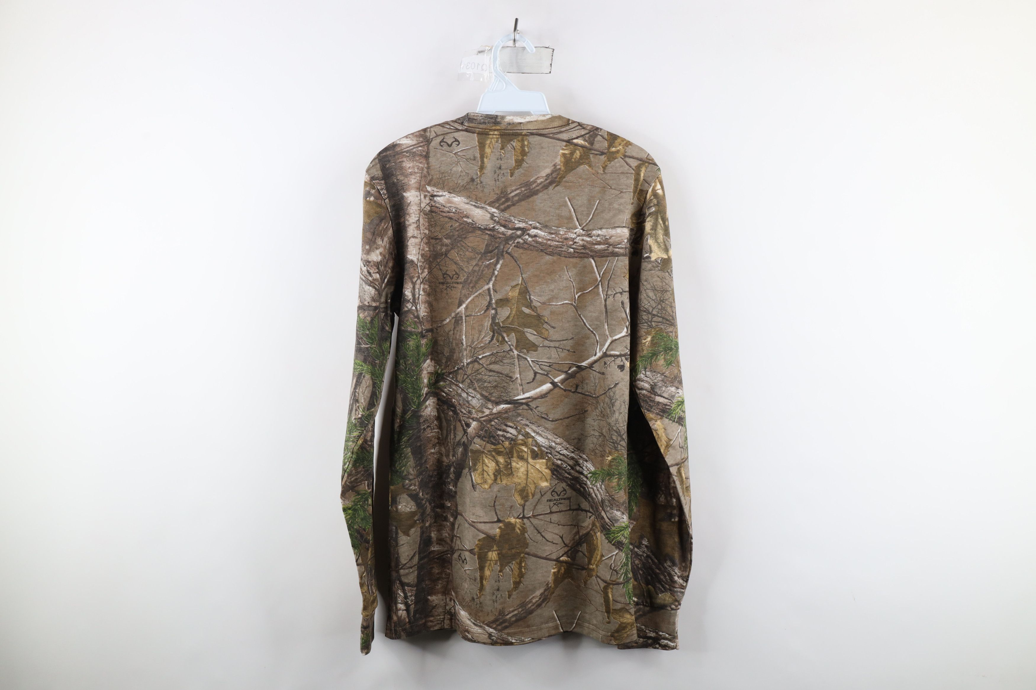 Russell Athletic × Vintage Vintage Russell Athletic Camouflage Long Sleeve T-Shirt Size US S / EU 44-46 / 1 - 8 Thumbnail