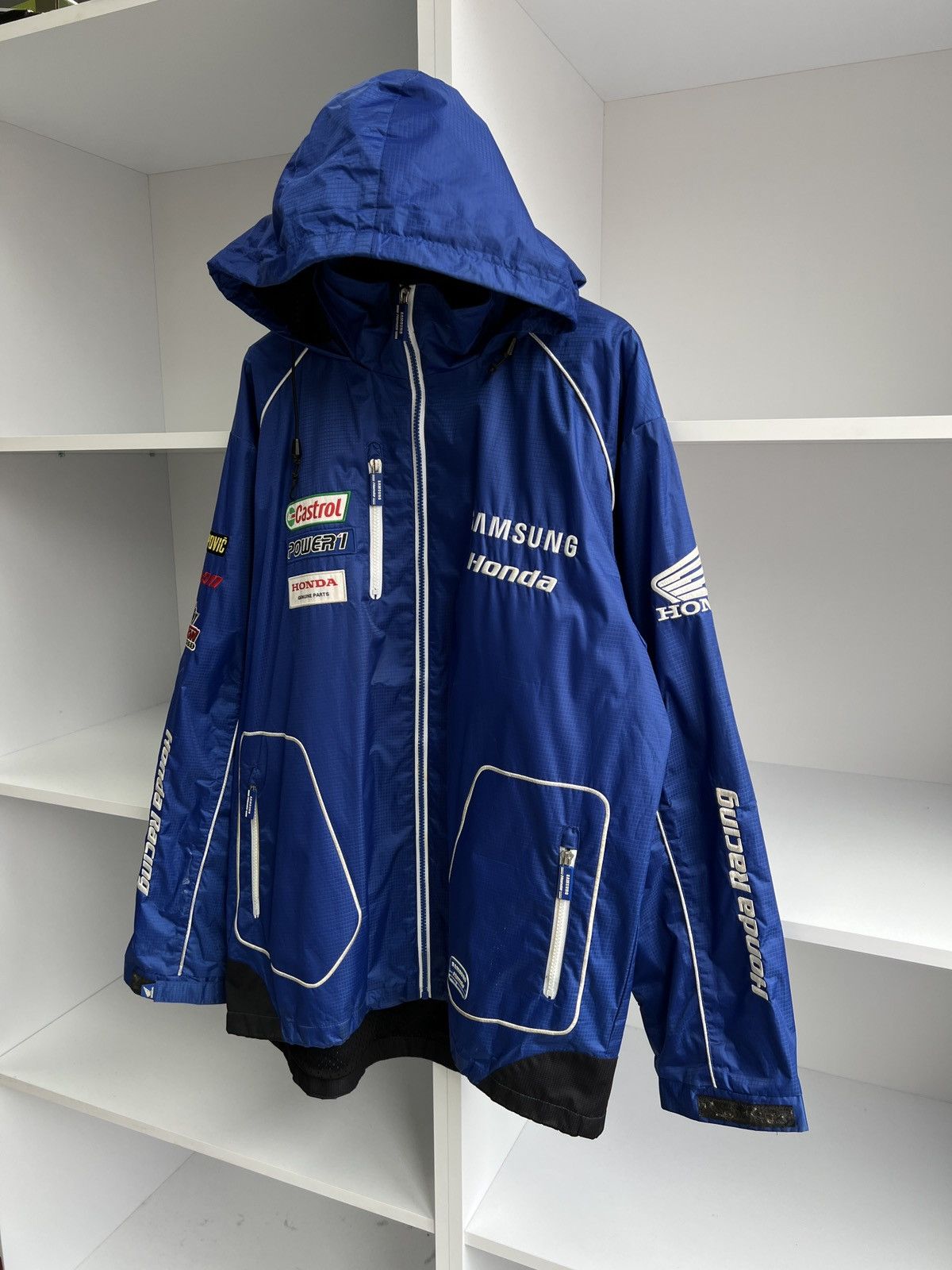 Honda × Vintage Vintage Racing Samsung Honda Racing Jacket Size US XL / EU 56 / 4 - 3 Thumbnail