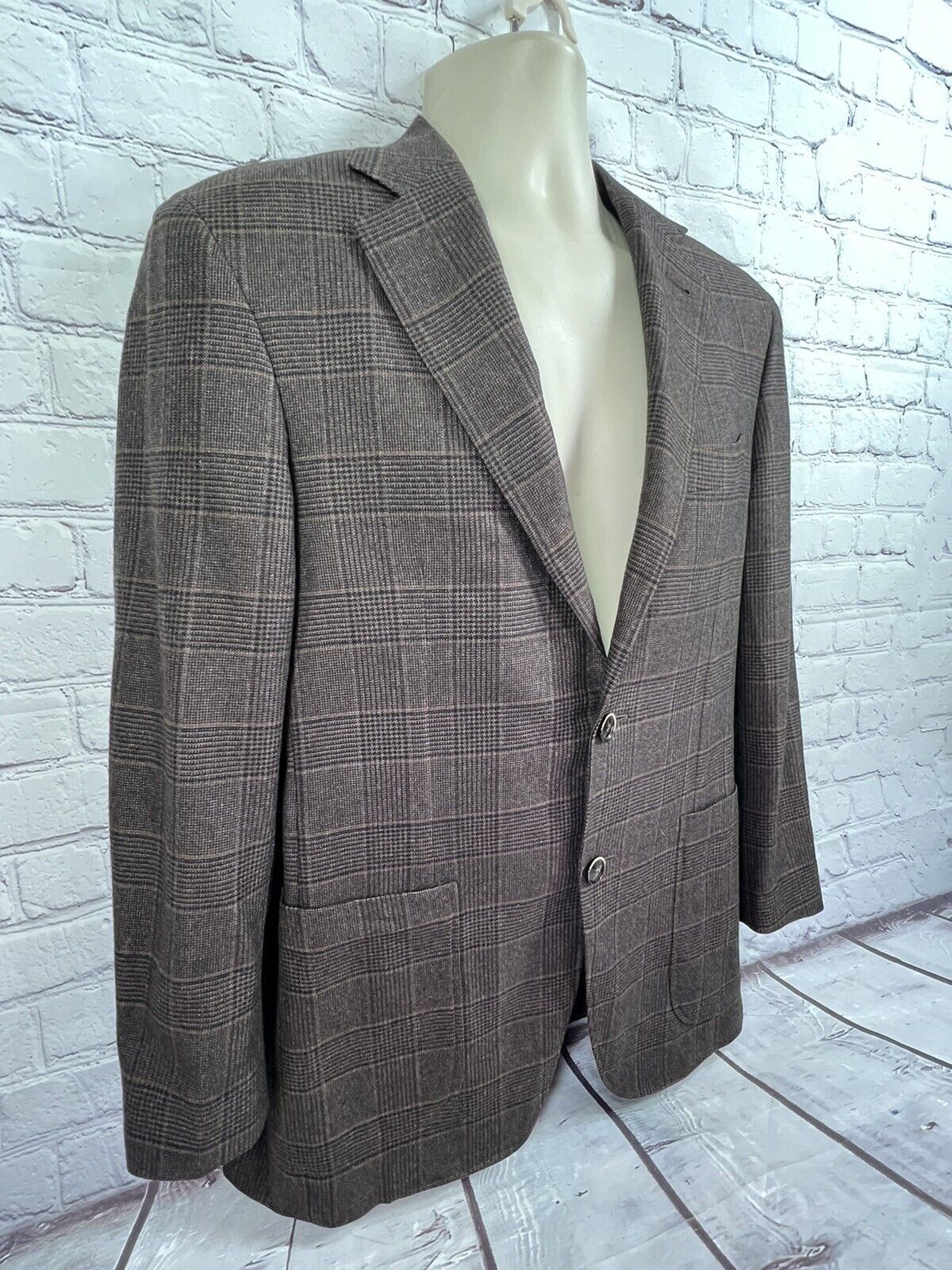 Canali Canali Kei cashmere/silk Size 50R - 4 Thumbnail