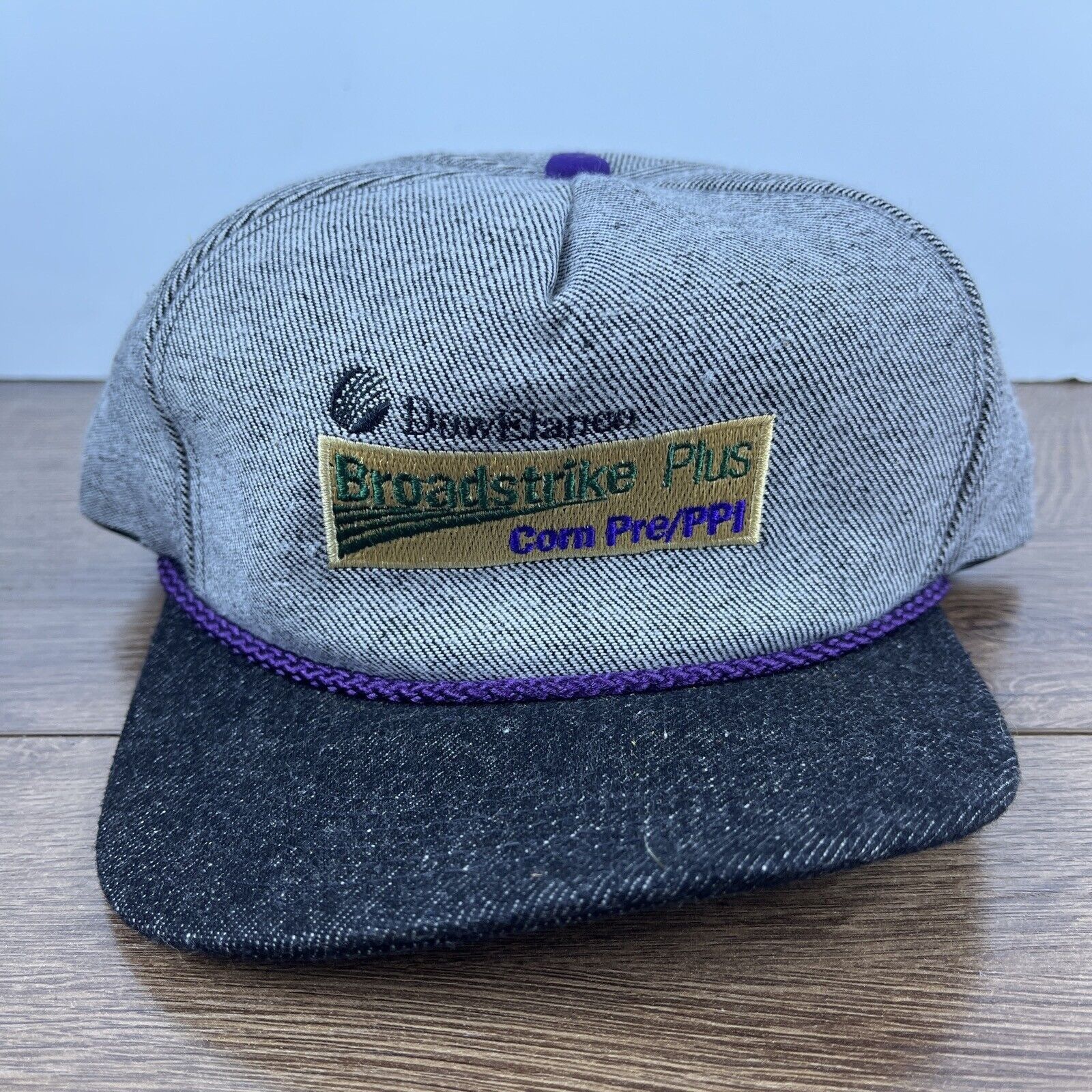 Other Broadstrike Plus Corn Hat Gray Snapback Hat Adjustable Adult Size ONE SIZE - 2 Thumbnail