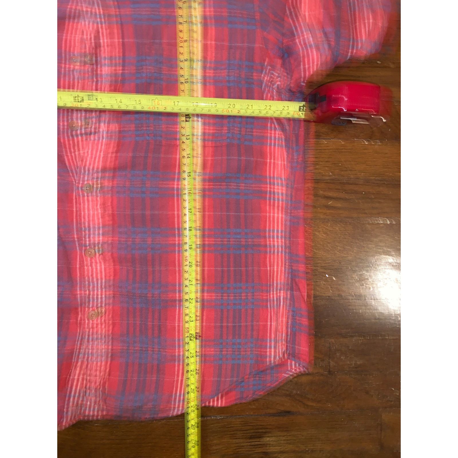 J.Crew J.Crew Red Blue Plaid Flannel Shirt XL Slim Fit Cotton Size US XL / EU 56 / 4 - 5 Thumbnail