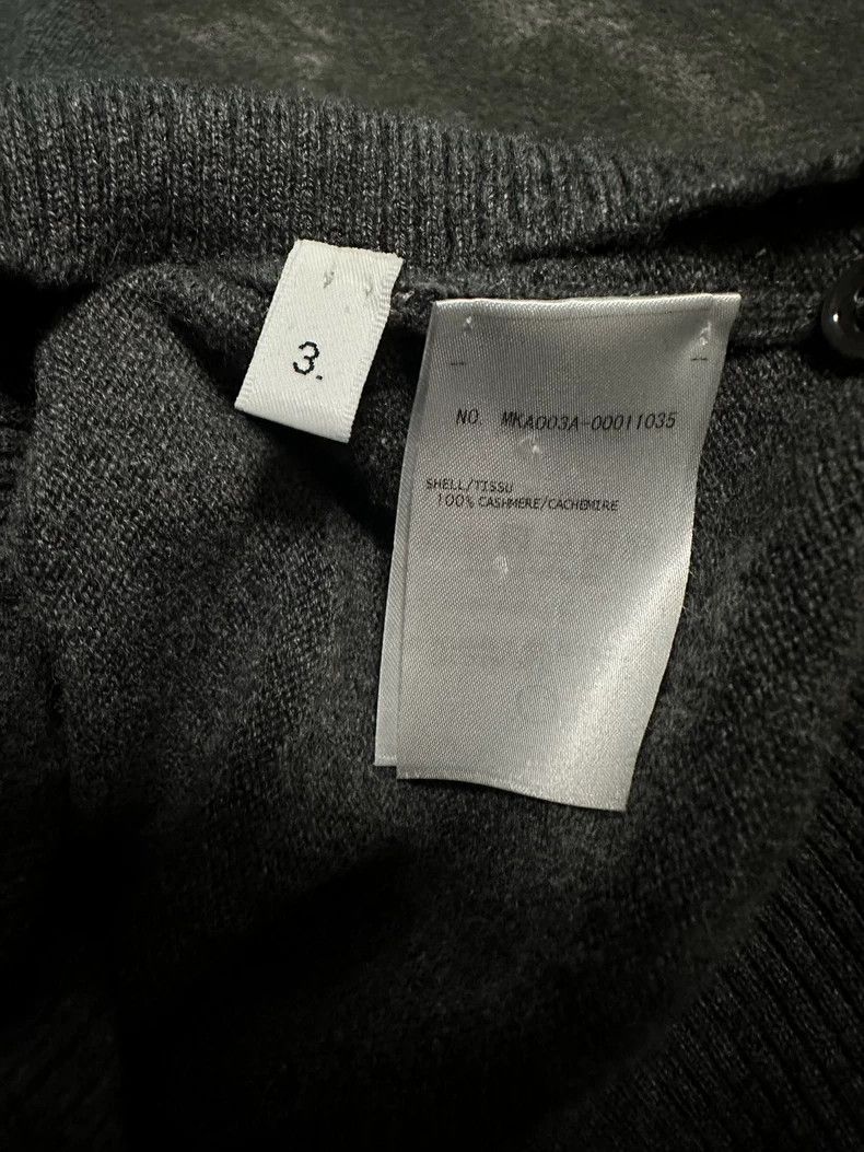 Thom Browne Thom Browne Medium gray four-bar cashmere turtleneck sweate Size US L / EU 52-54 / 3 - 2 Thumbnail