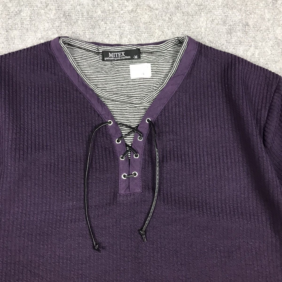 Japanese Brand MITEX JAPAN GOTHIC STYLE DOUBLE LAYER COLOUR TSHIRT Size US M / EU 48-50 / 2 - 2 Thumbnail