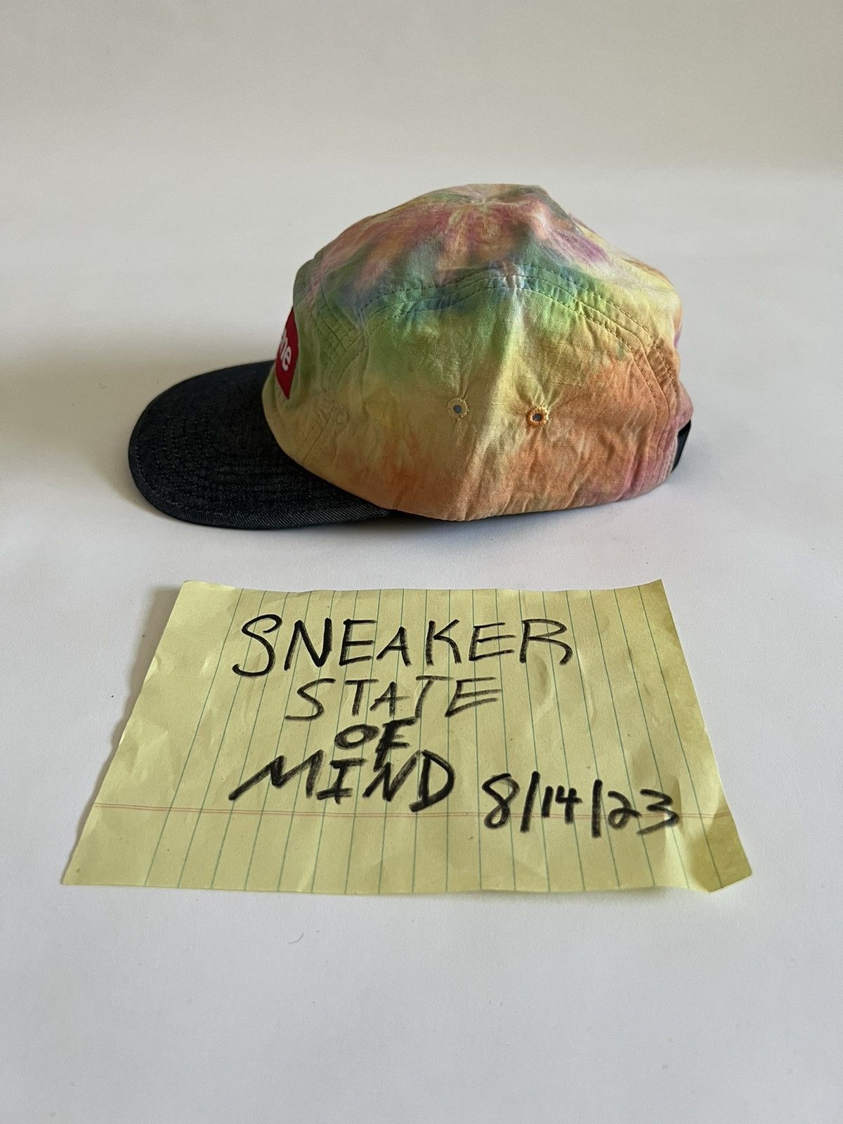 Supreme SUPER RARE TIE DYE SUPREME CAMP CAP SS13 FAST SHIPPING Size ONE SIZE - 4 Thumbnail