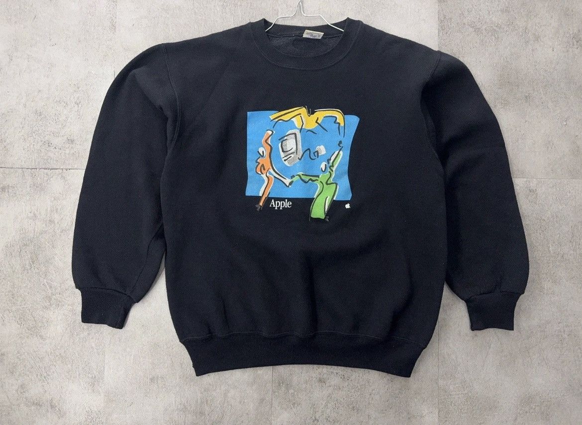 Apple Vintage Apple Computer Sweatshirt (1990s) – Size M Size US M / EU 48-50 / 2 - 1 Thumbnail