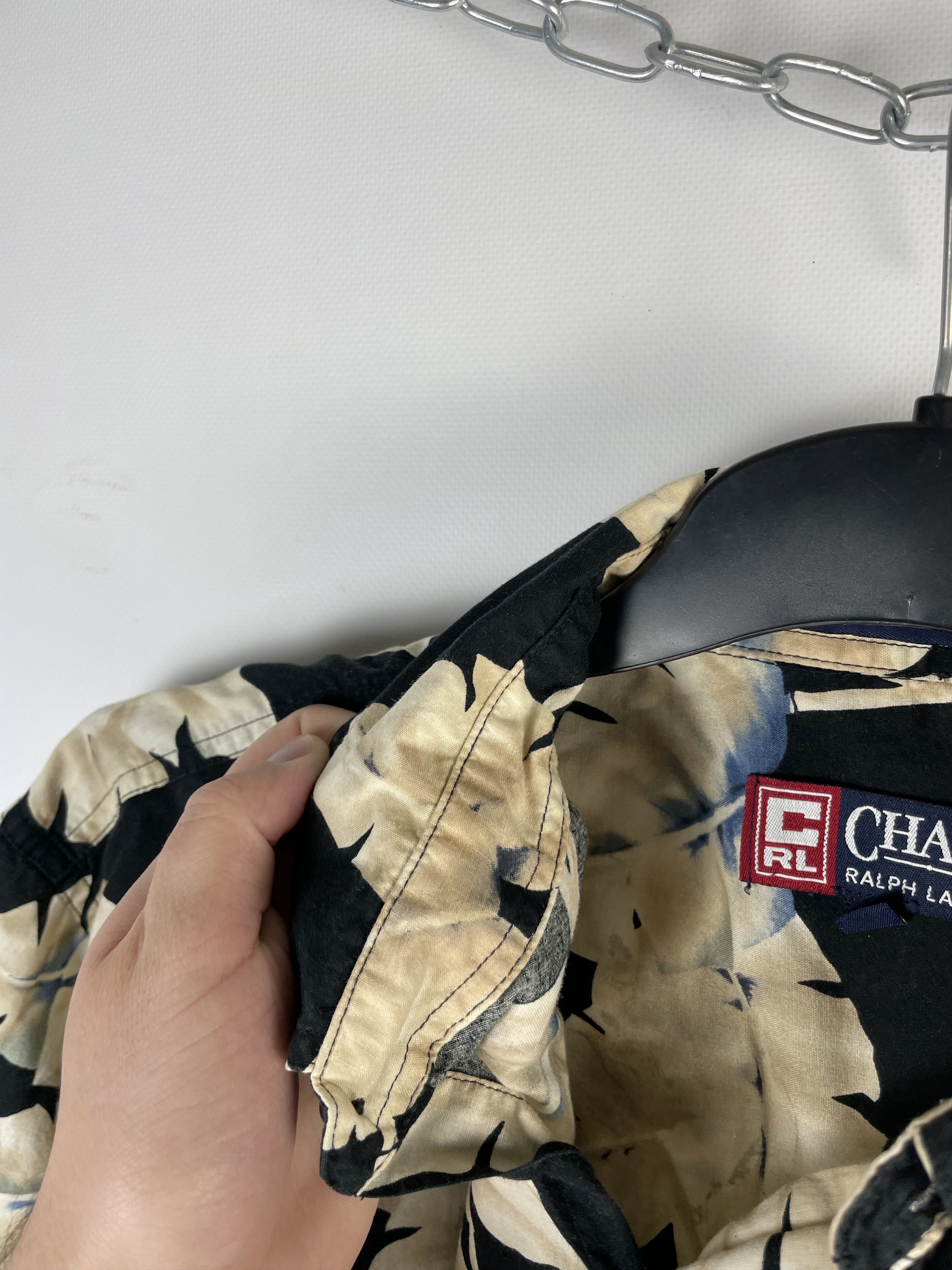 Vintage Vintage 90's chaps Ralph Lauren rayon hawaiian shirt Size US M / EU 48-50 / 2 - 7 Thumbnail