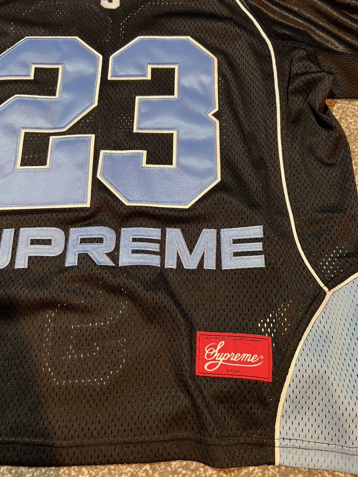 Supreme Supreme perfect season football jersey | Grailed