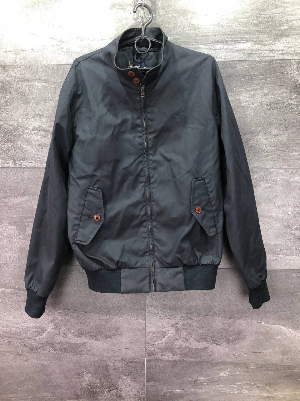 Other Fred Perry Wax Cotton Men’s Jacket Navy Size M Size US M / EU 48-50 / 2 - 1 Thumbnail