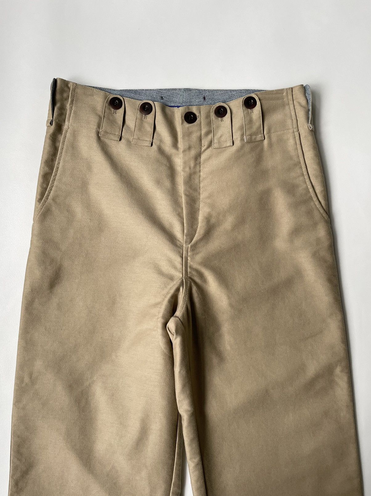 Comme des Garcons A/W 12 Wide Leg Work Trousers Size US 34 / EU 50 - 2 Thumbnail