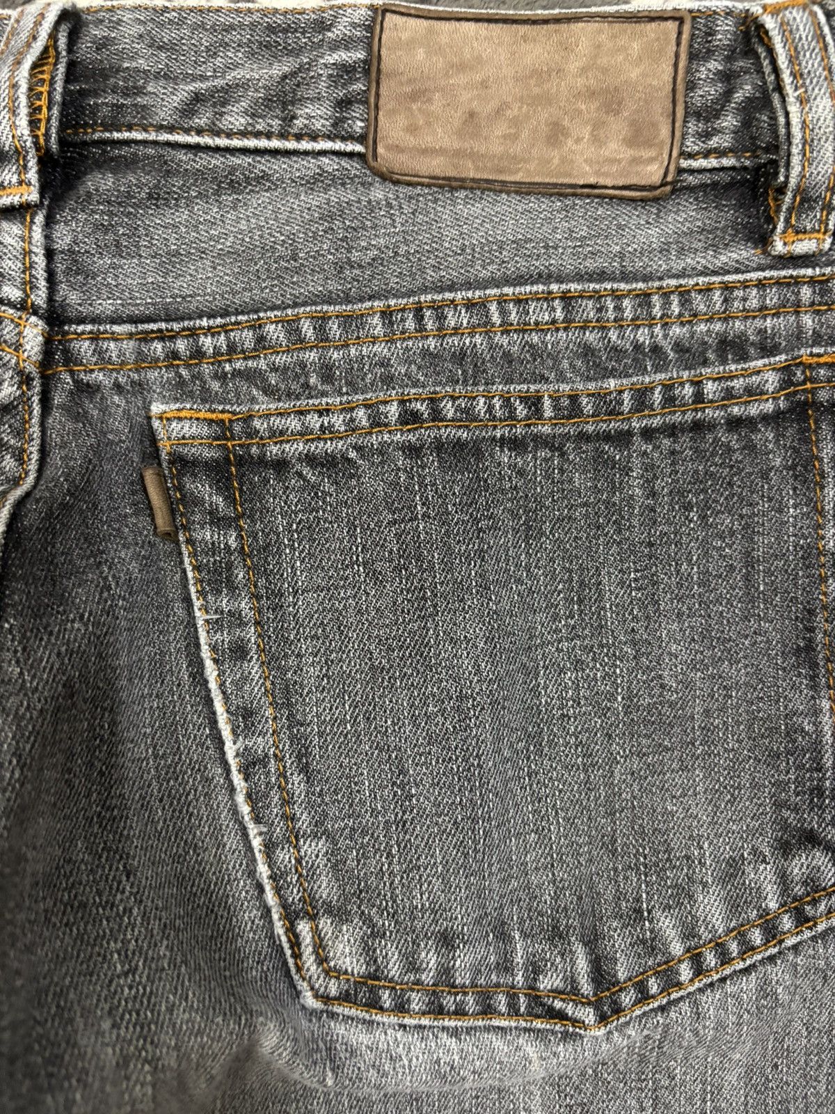 Japanese Brand Vintage Japanese Brand Junmen Black Faded Distressed Jeans Size US 30 / EU 46 - 10 Thumbnail