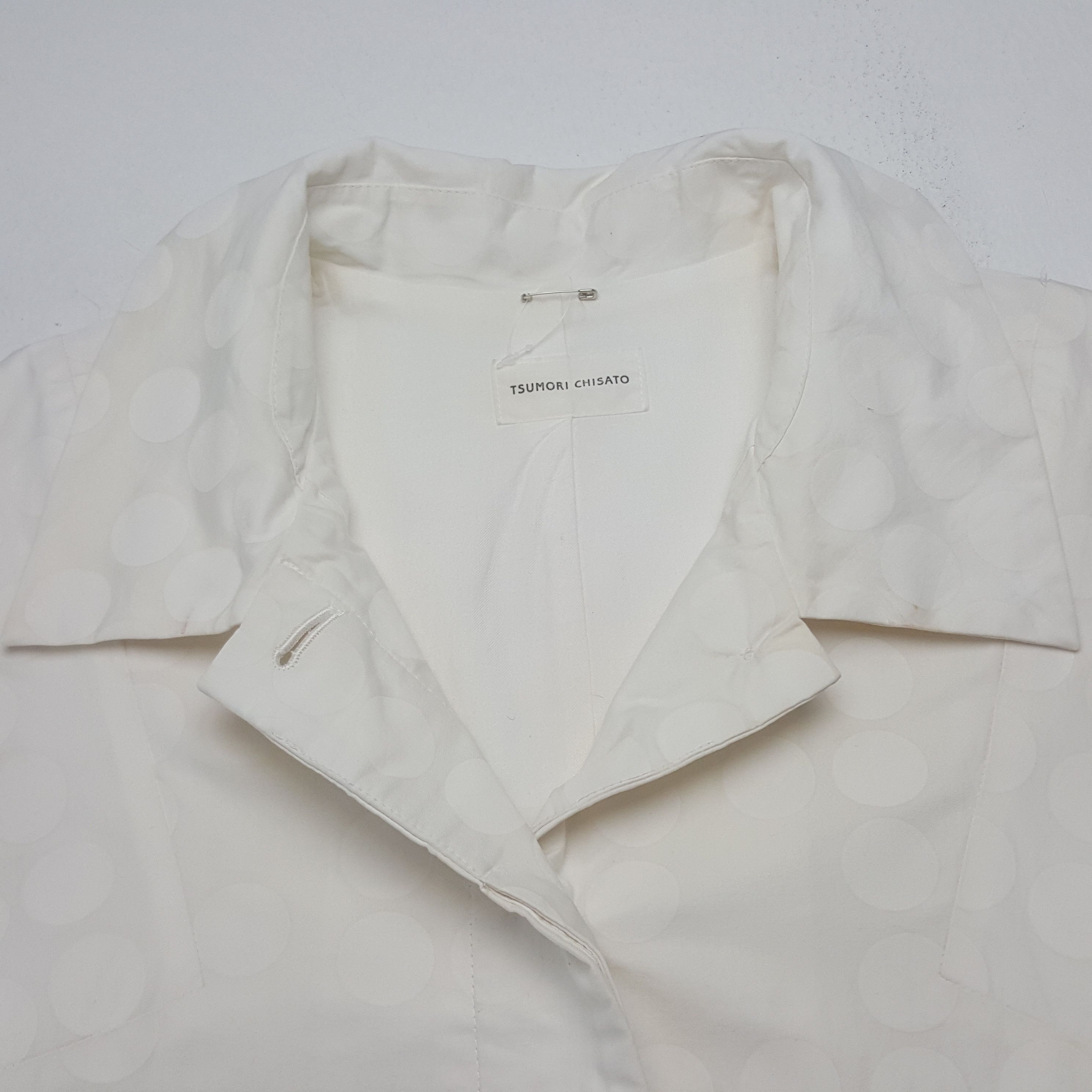 Tsumori Chisato Tsumori Chisato Trench Polka Dot Design Coat Japan Jacket Size M / US 6-8 / IT 42-44 - 4 Thumbnail