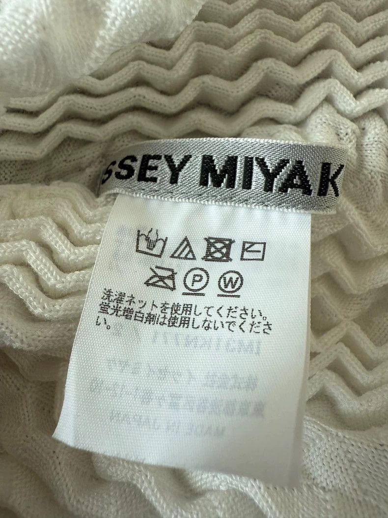 Issey Miyake Issey Miyake size:2 Main line diamond-patterned white shor Size XS / US 0-2 / IT 36-38 - 2 Thumbnail