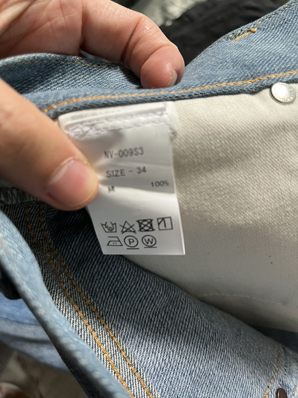 Japanese Brand NOVE Made in Japan Japan Reconstructed Jeans Size US 34 / EU 50 - 7 Thumbnail