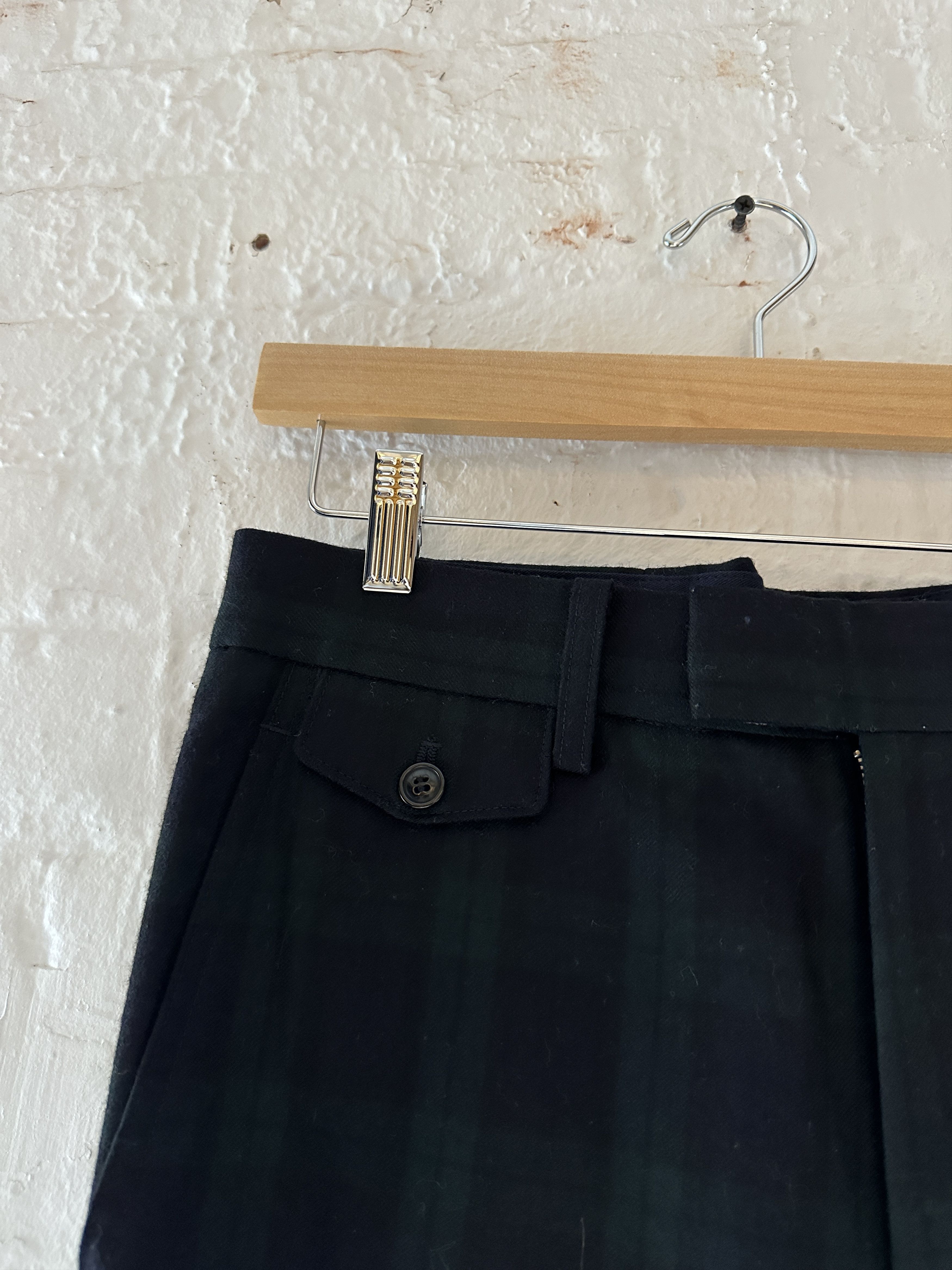 Comme des Garcons Junya Watanabe MAN Wool Blackwatch Trousers Size US 32 / EU 48 - 2 Thumbnail