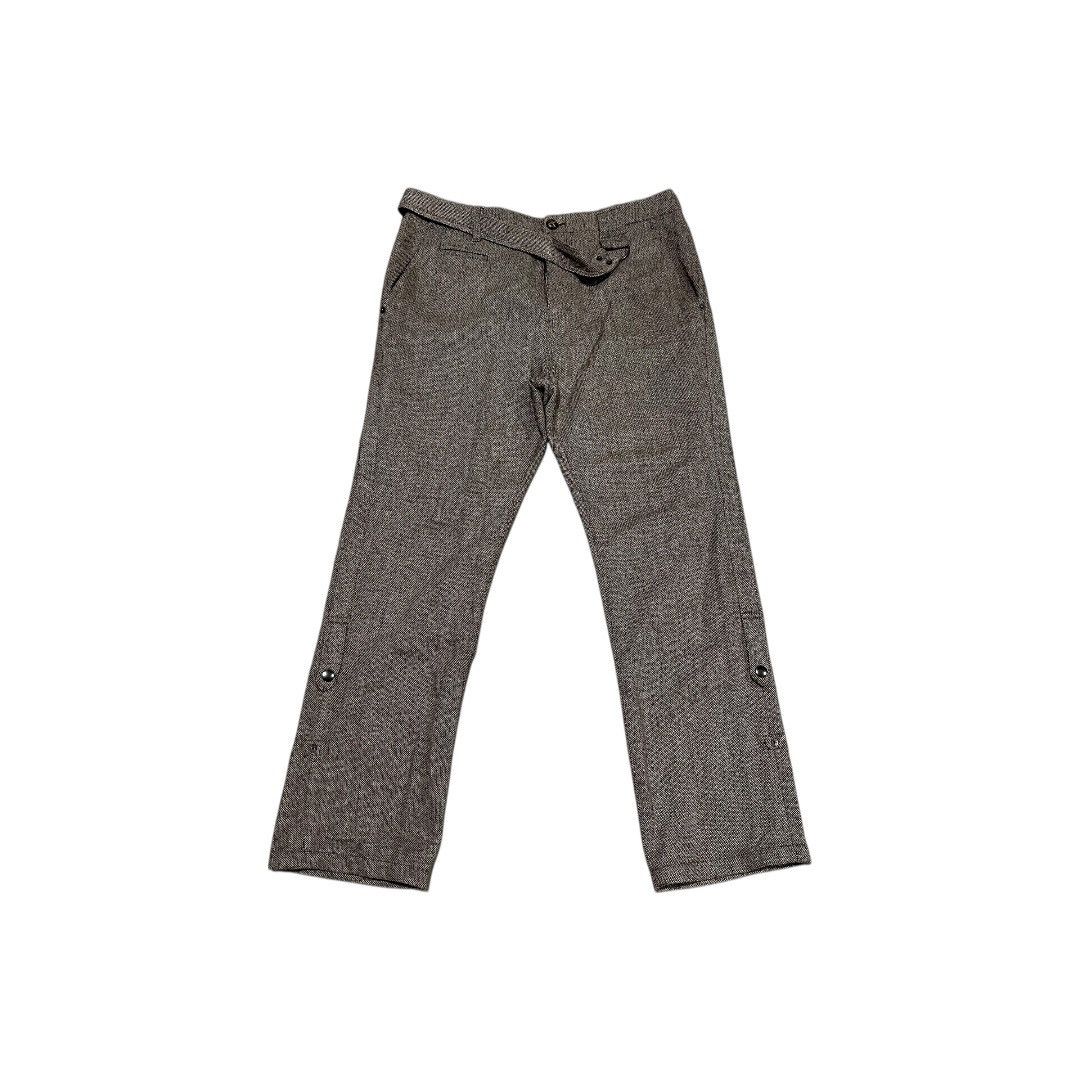 PPFM 🔥Sick Y2K PPFM Destruct Wool Bondage Pants Size US 32 / EU 48 - 4 Thumbnail
