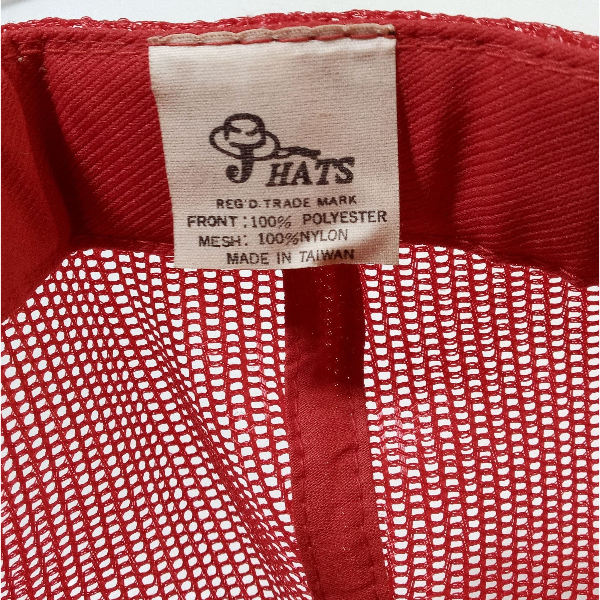 Other Tank Cap Hat Mesh Snapback Vintage Trucker Red White Retro Size ONE SIZE - 8 Thumbnail