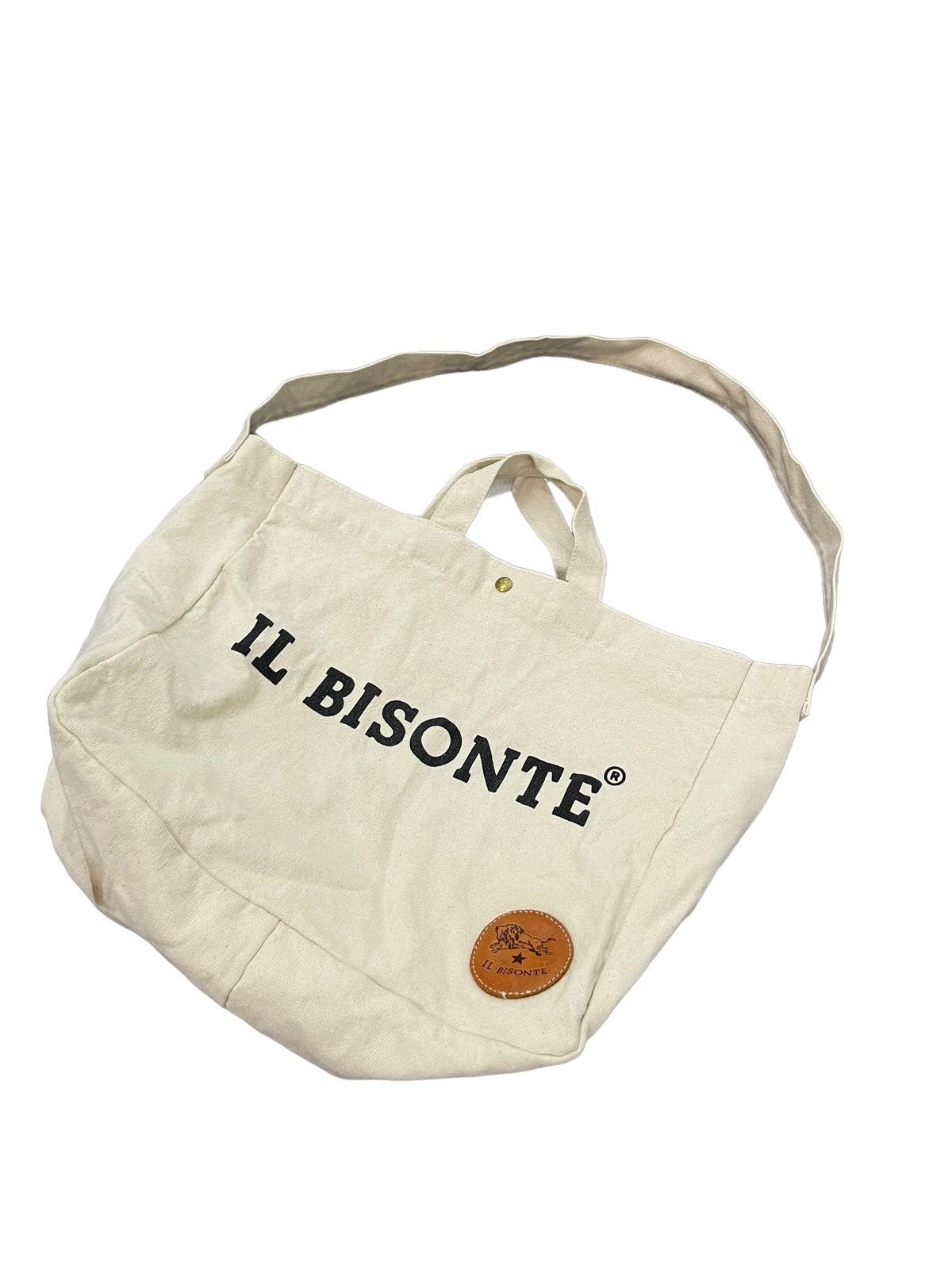 Il Bisonte Shoulder Tote Bag IL Bisonte Cotton Canvas 1🟩 Size ONE SIZE - 5 Thumbnail