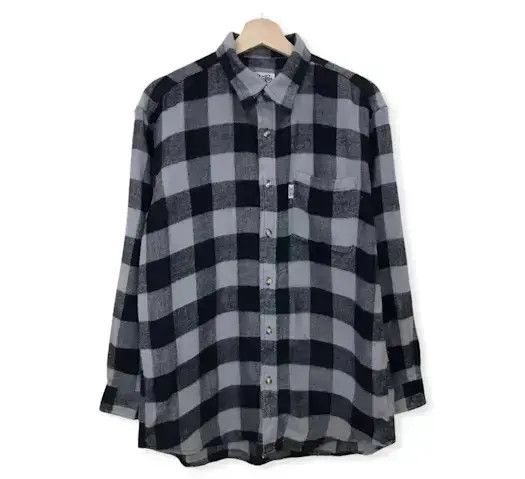 Coca Cola Vintage Pepsi Cola Checked Tartan Flannel Shirt Size US L / EU 52-54 / 3 - 1 Thumbnail