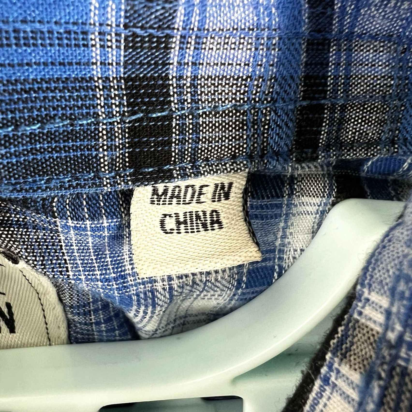 Vintage Ely Cattleman Plaid Pearl Snap Short Sleeve Shirt Mens XL Blue Shirt Size US XL / EU 56 / 4 - 6 Thumbnail