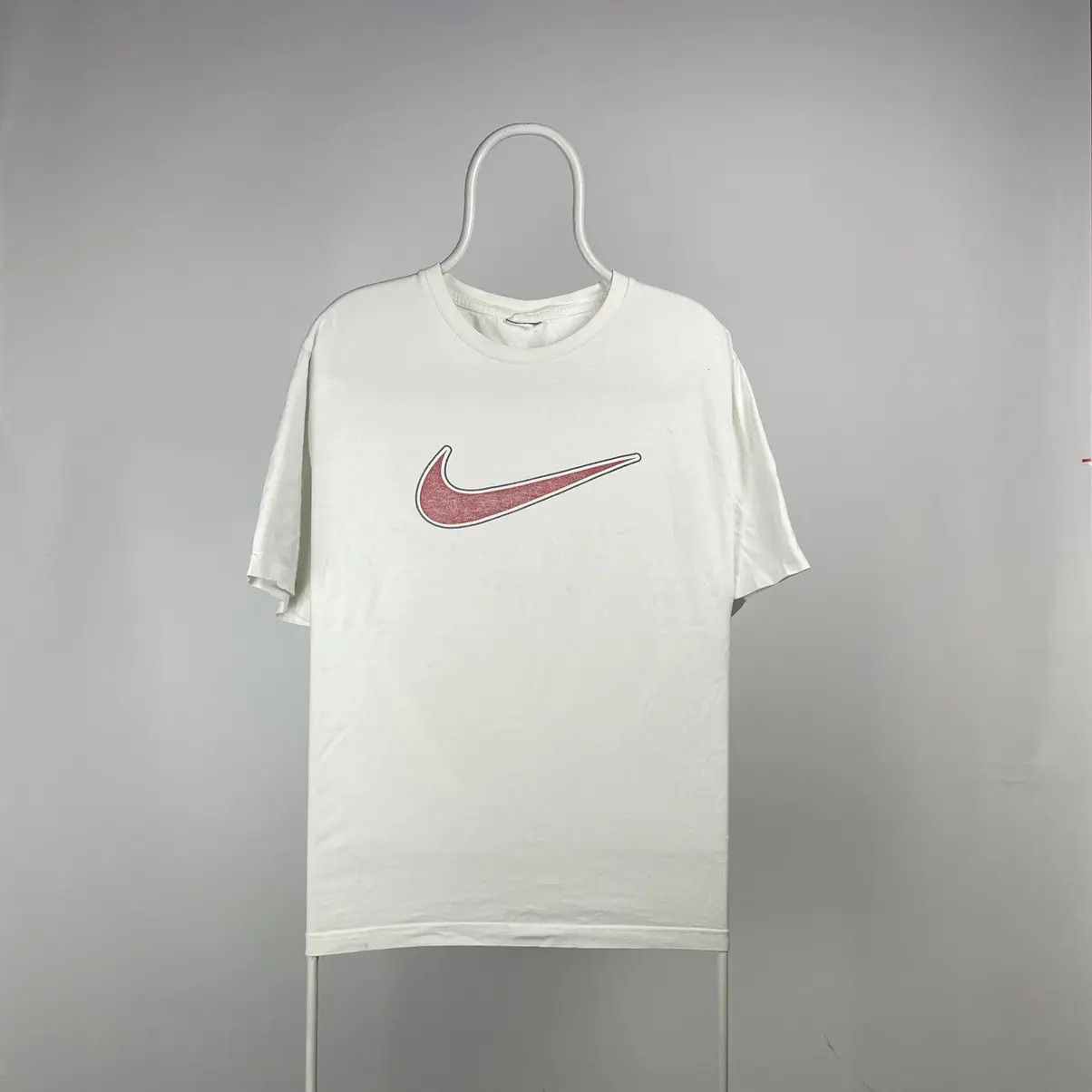 Nike Nike T-shirt vintage swoosh spellout size XLarge Size US XL / EU 56 / 4 - 1 Thumbnail