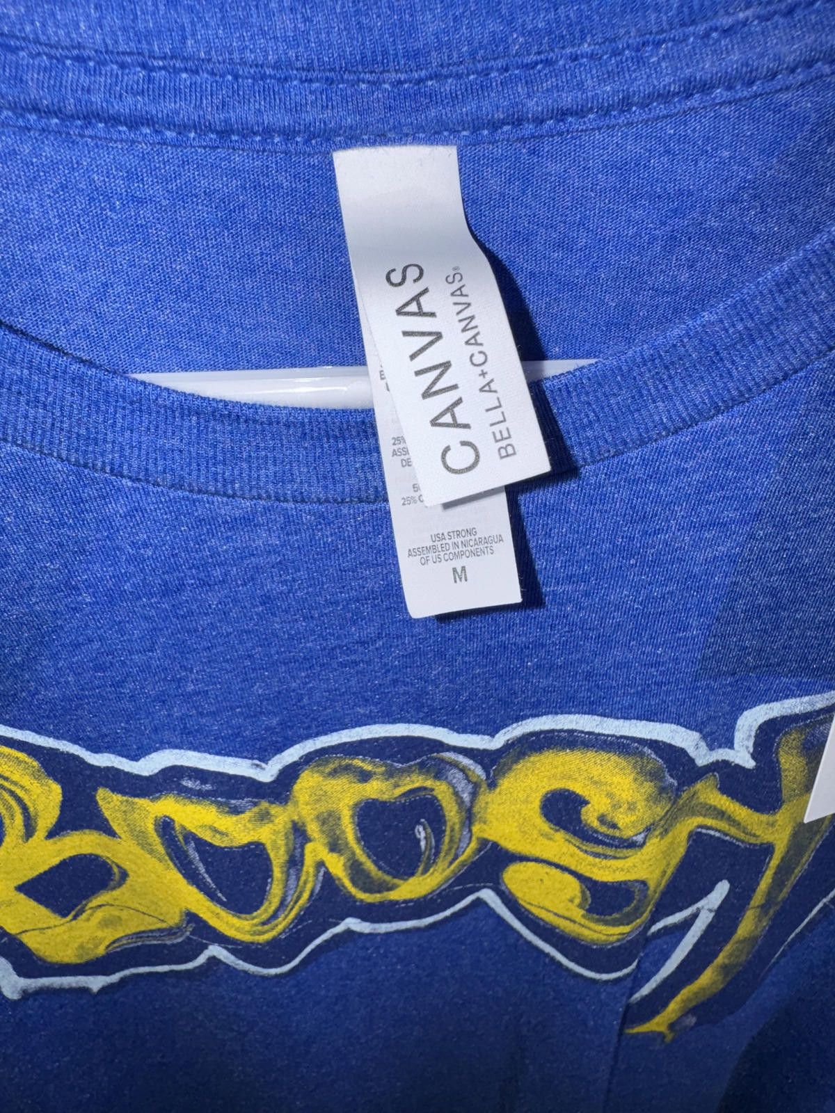 Other Boost Graphic T-Shirt Medium Blue Size US M / EU 48-50 / 2 - 2 Thumbnail