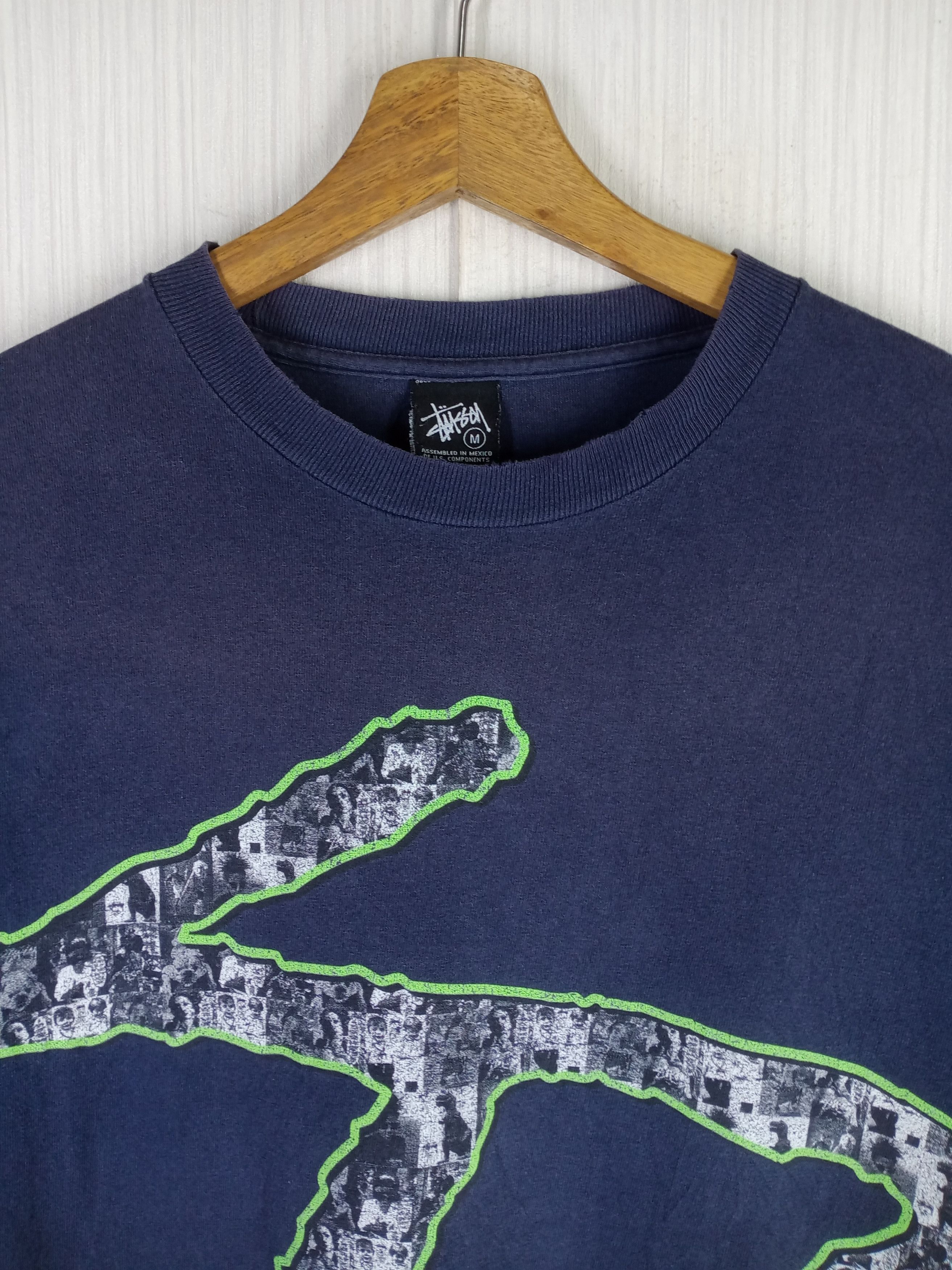 Stussy Rare Vintage Stussy Photo Big Logo Tshirt Size US M / EU 48-50 / 2 - 9 Thumbnail