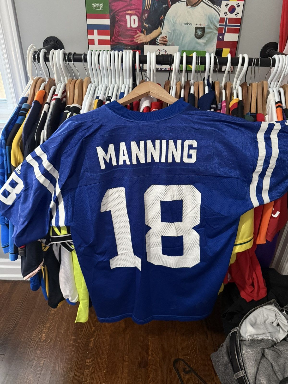 Adidas peyton manning colts jersey adidas Size US L / EU 52-54 / 3 - 2 Thumbnail