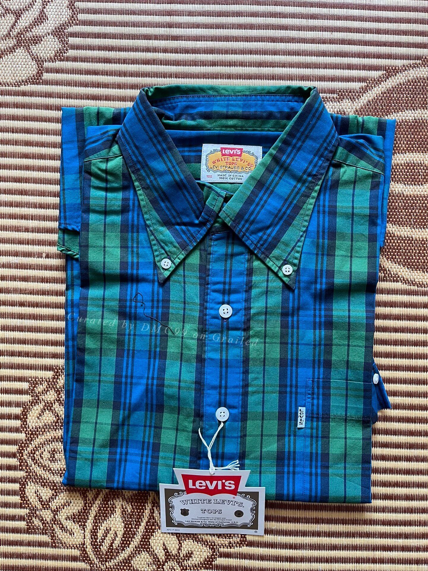 LVC Levi's LVC Cotton Plaid Shirt Size US L / EU 52-54 / 3 - 1 Thumbnail