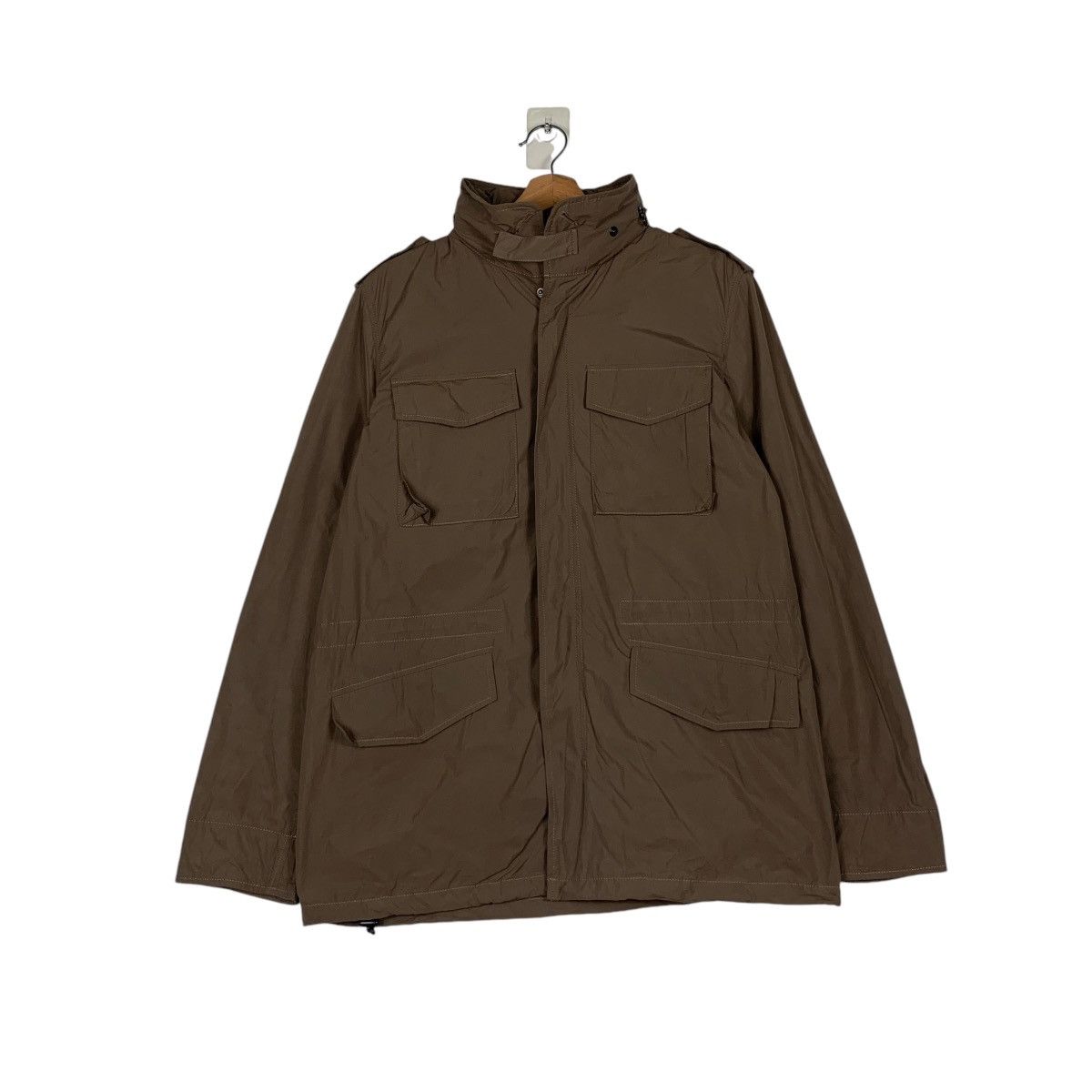 Japanese Brand LIMITED EDITION Four Pocket Brown Hunting Jacket #1396-C63 Size US M / EU 48-50 / 2 - 1 Thumbnail