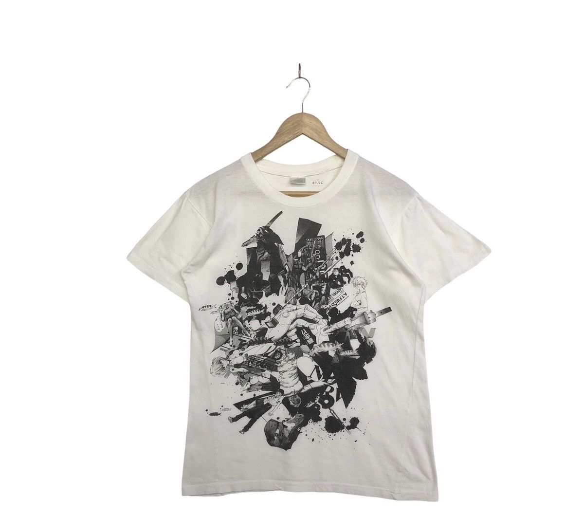 Anime Vintage Evangelion Anime Grafiti Tshirt Size US S / EU 44-46 / 1 - 1 Thumbnail