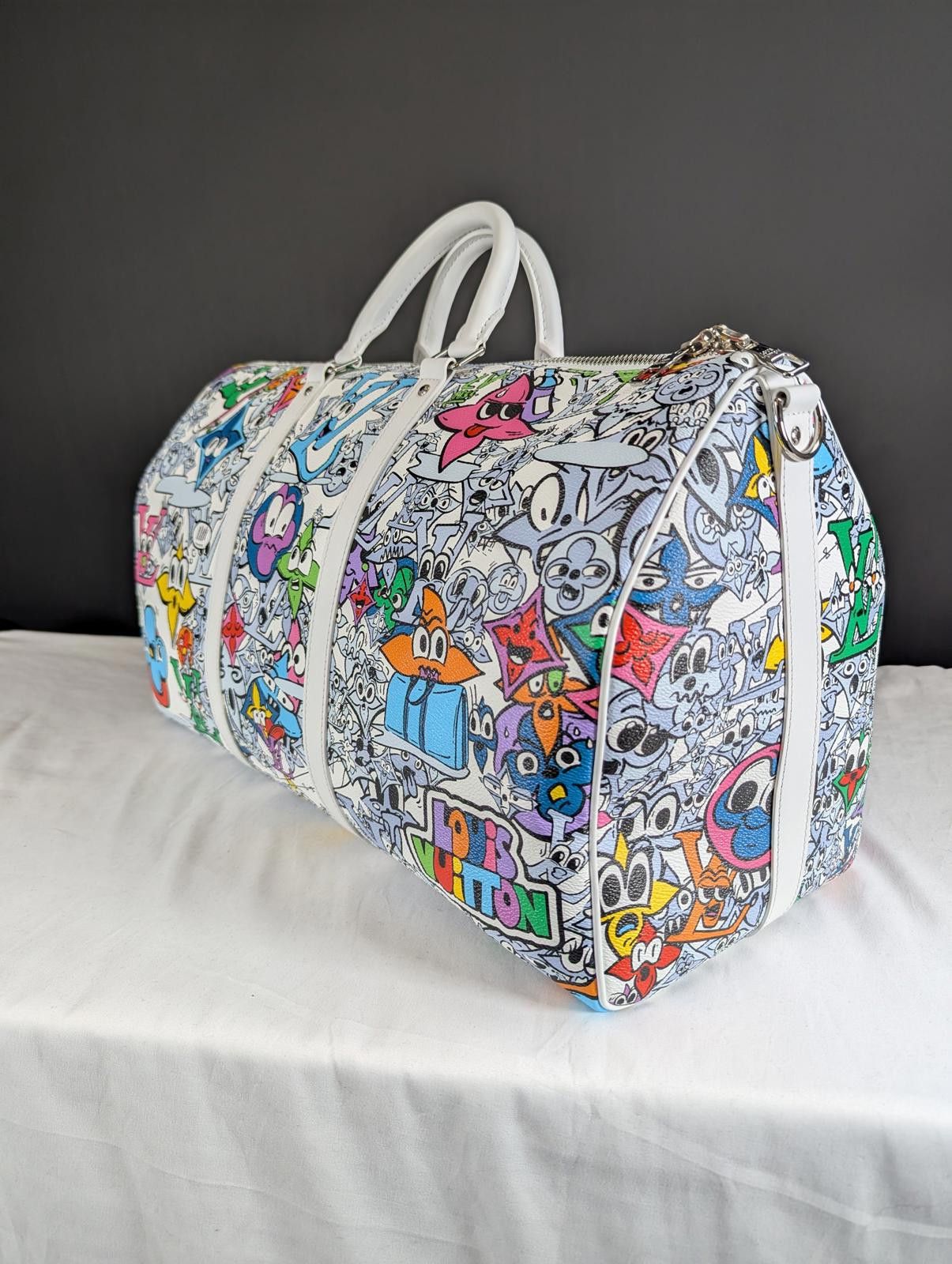 Louis Vuitton LOUIS VUITTON KEEPALL BANDOULIÈRE 50 - GRAFFITI COMICS Size ONE SIZE - 5 Thumbnail