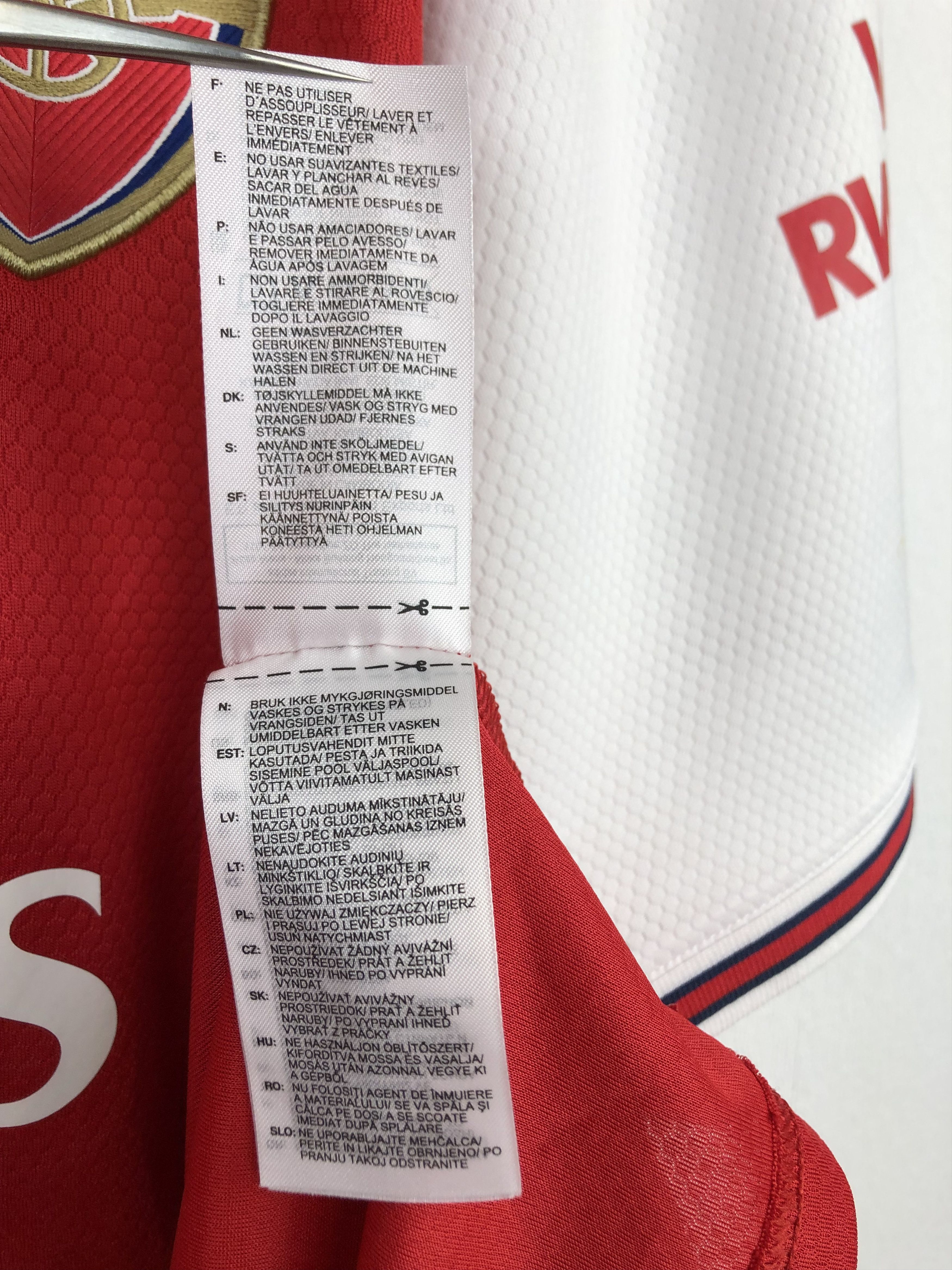 Adidas Arsenal football shirt 2019 #9 Lacazette Jersey Tee Hype Size US XXL / EU 58 / 5 - 15 Thumbnail