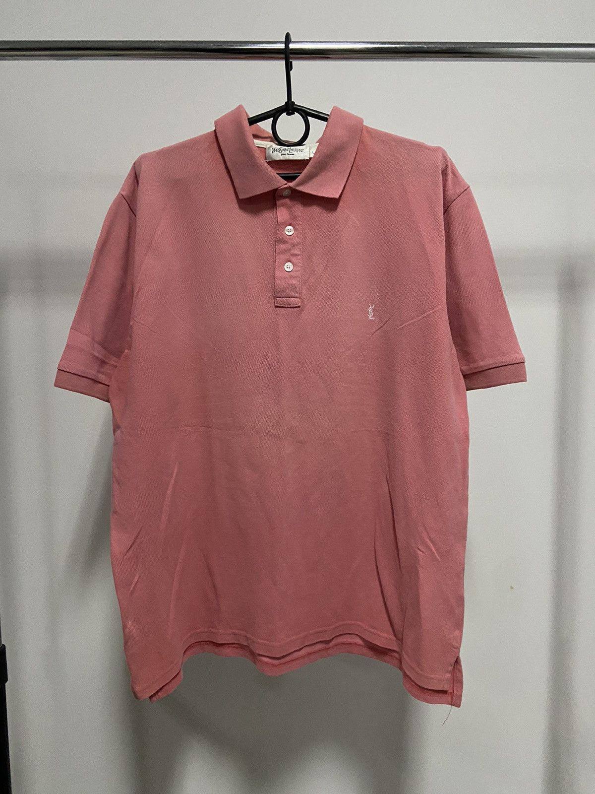 Vintage × Yves Saint Laurent Yves saint Laurent Vintage T-Shirt Polo small Logo Size US L / EU 52-54 / 3 - 1 Thumbnail