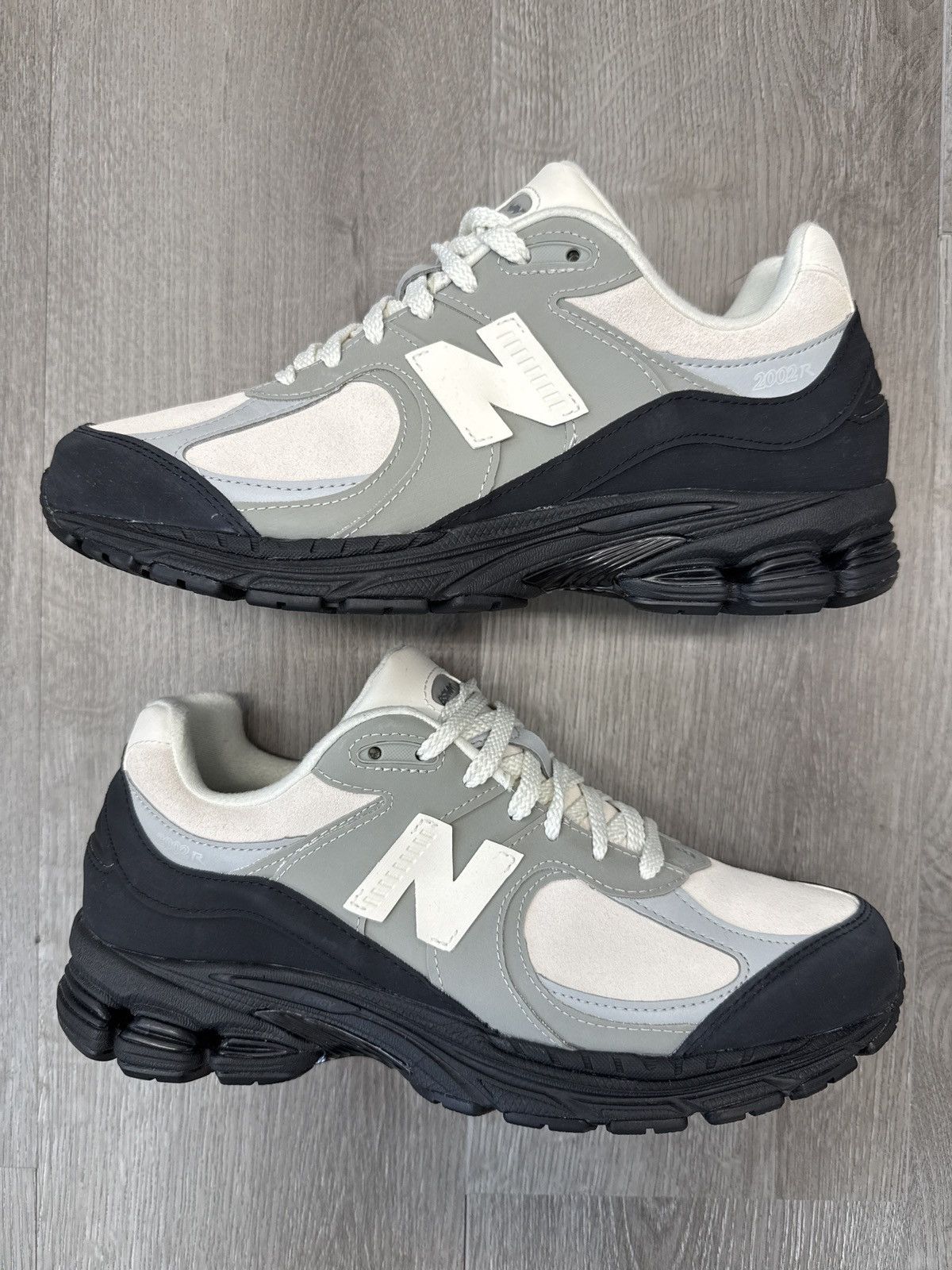 New Balance × The Basement New balance 2002r The basement Stone grey/black  | Grailed