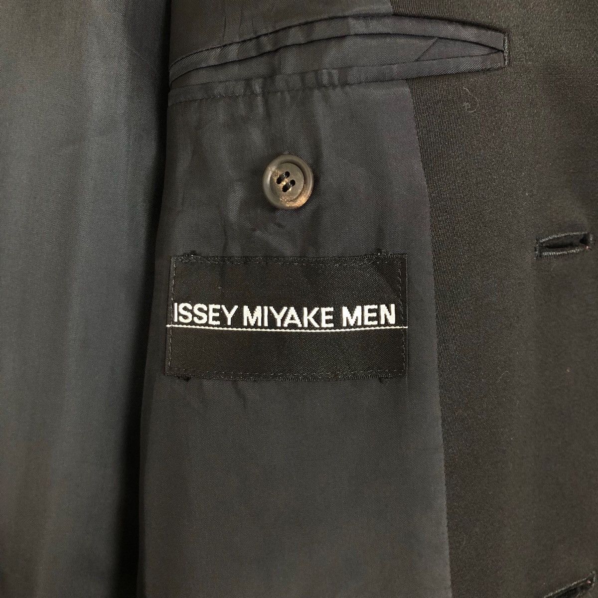 Issey Miyake Vintage Issey Miyake Men 2000 A/W Laine Wool Overcoat Size US M / EU 48-50 / 2 - 13 Thumbnail