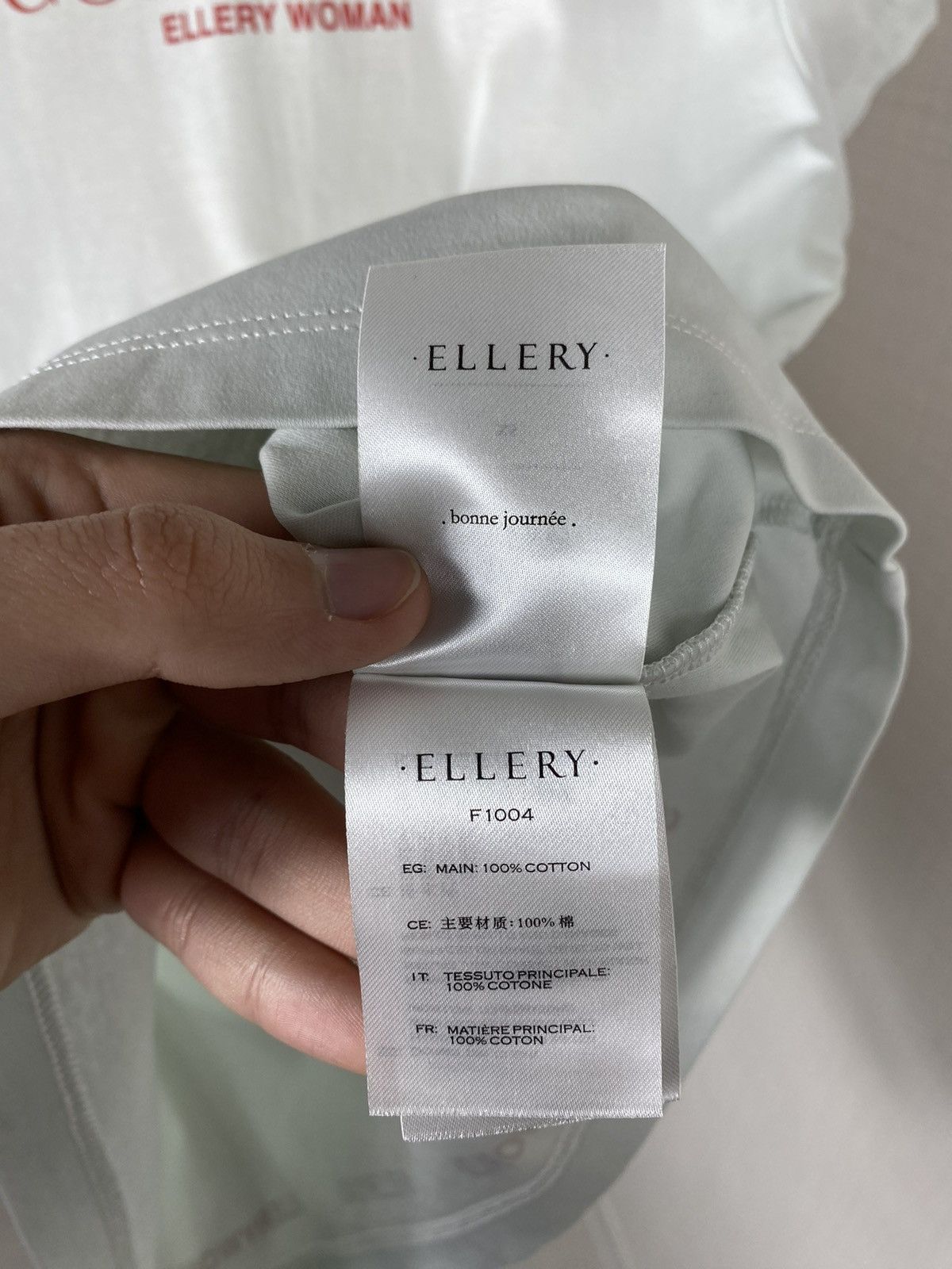 ELLERY Collector Ellery Woman Vintage T Shirt Size S / US 4 / IT 40 - 10 Thumbnail