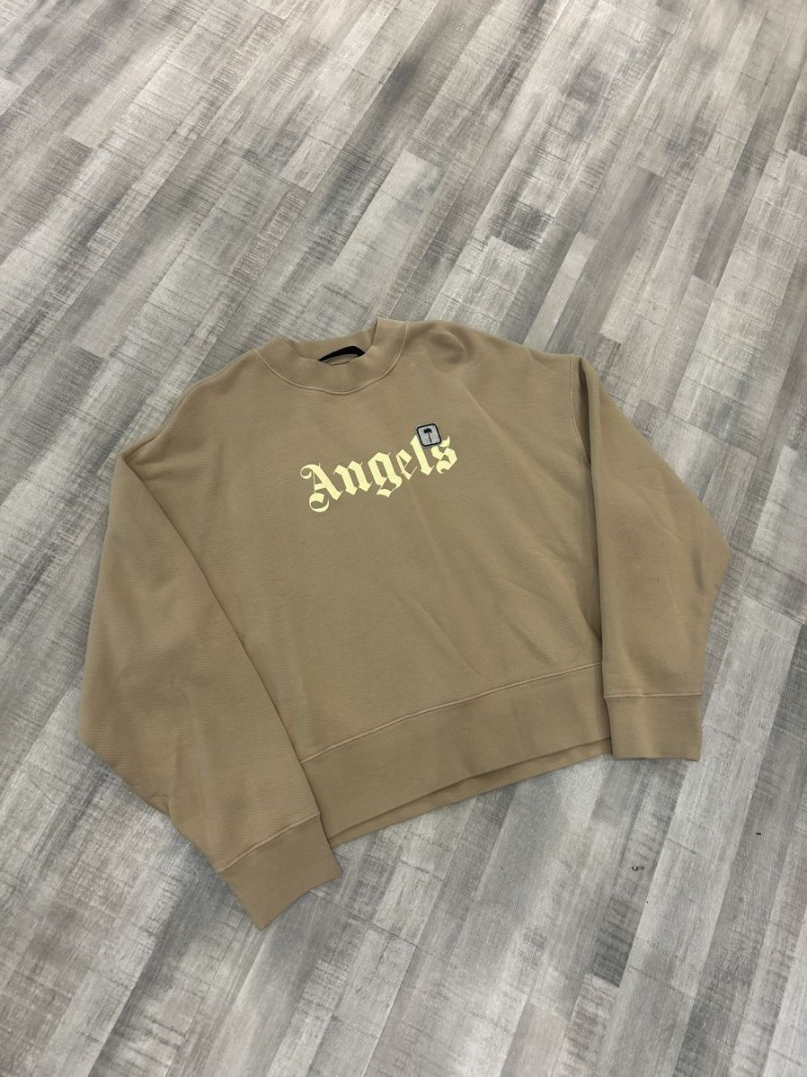 Palm Angels Palm Angels Pxp Angels Sweatshirt Size US M / EU 48-50 / 2 - 3 Thumbnail