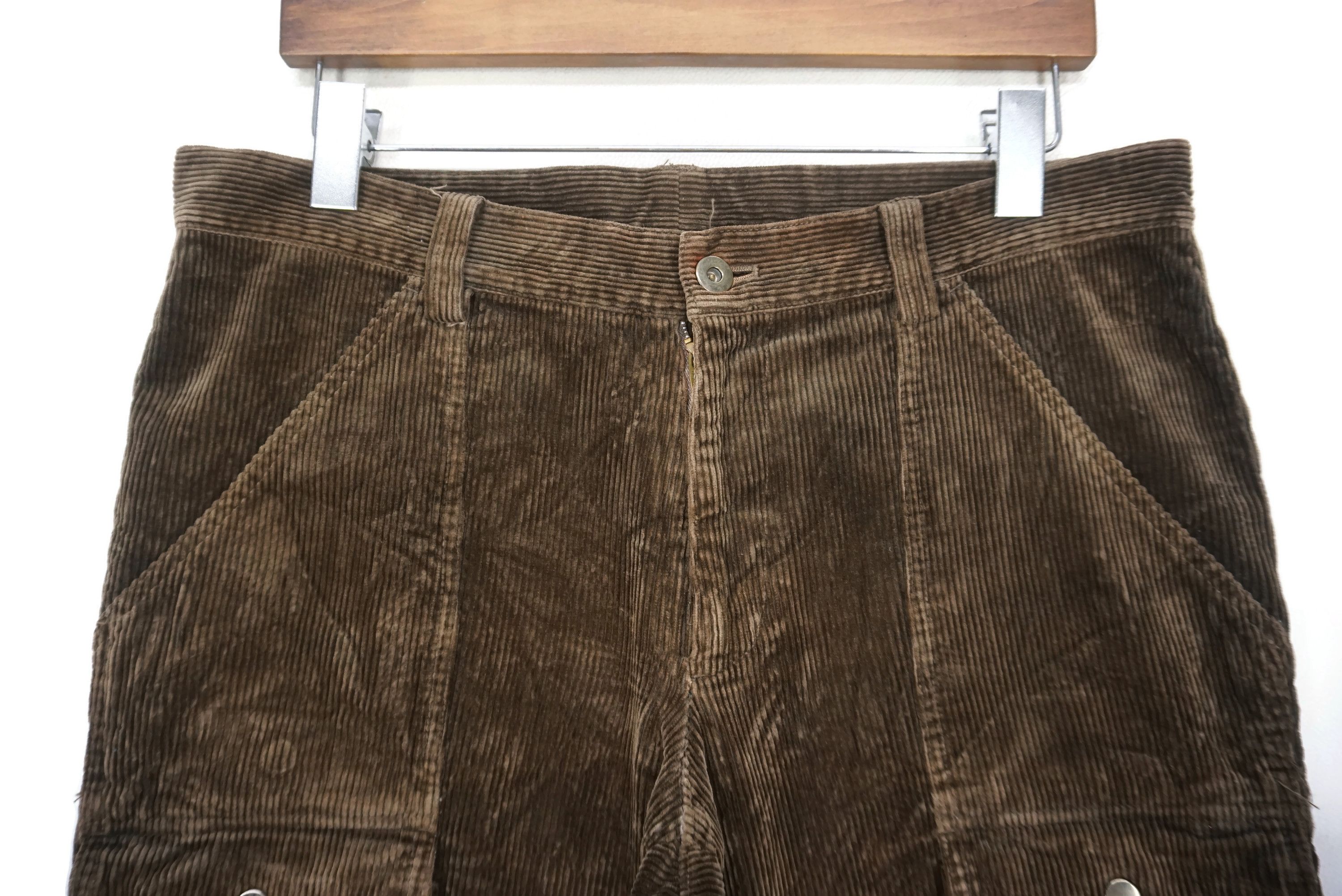 Japanese Brand Transcontinents Pants Size W33xL32 Bootcut Corduroy Baker Size US 33 - 3 Thumbnail