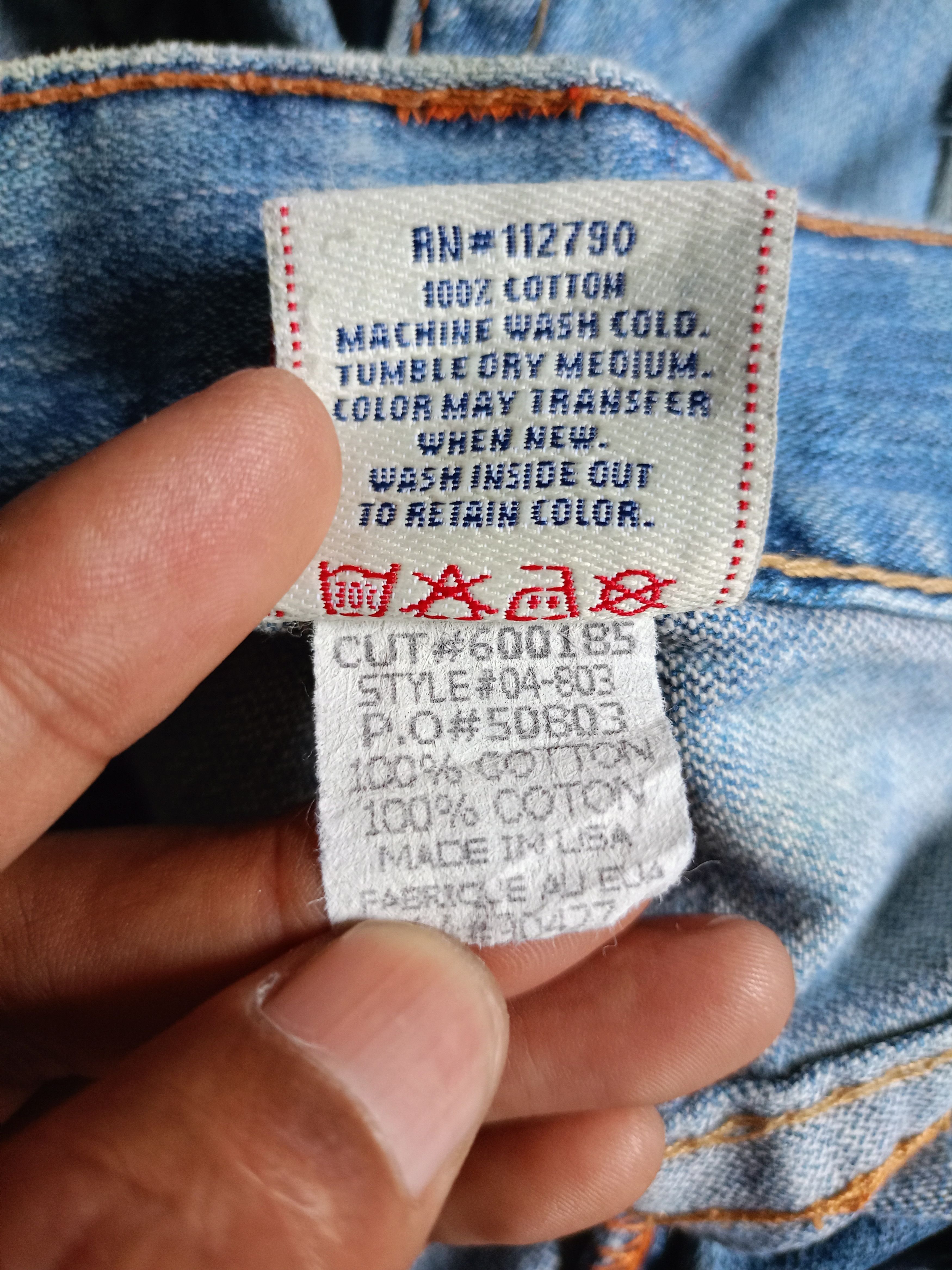 True Religion TRUE RELIGION DISTRESSED DENIM SHORTS PANTS Size US 33 - 9 Thumbnail