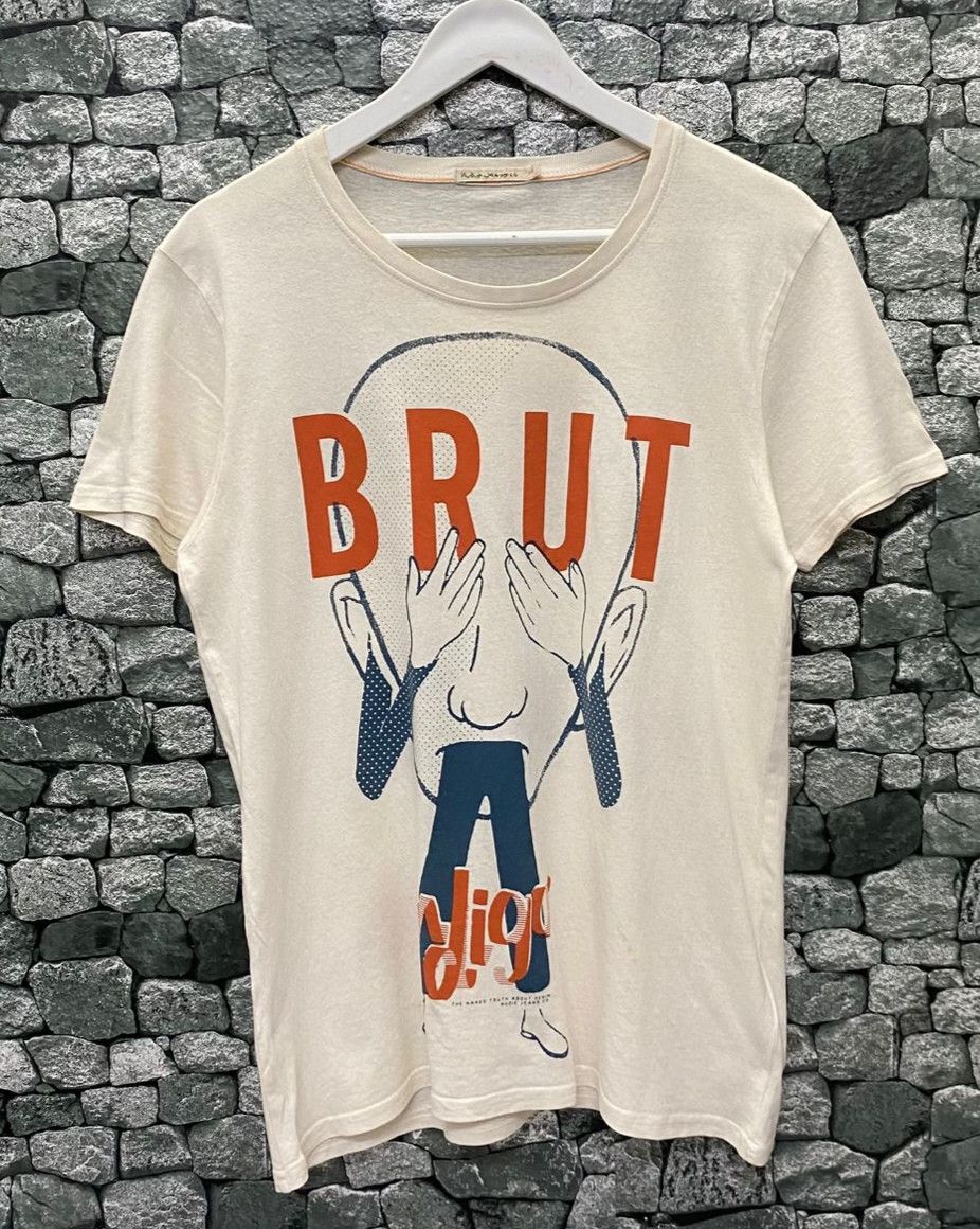 Nudie Jeans Vintage Nudie Jeans Brut Indigo Tshirt Size US XS / EU 42 / 0 - 1 Thumbnail