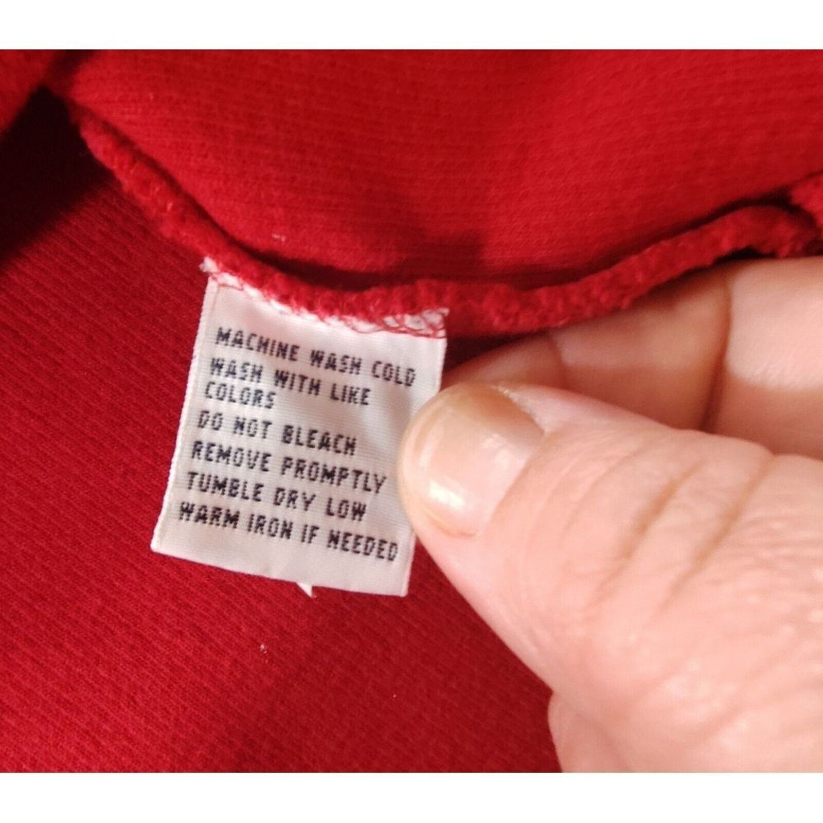 Polo Ralph Lauren VTG Polo Ralph Lauren Pullover 1/4 Zip Pullover Mens XL Red Size US XL / EU 56 / 4 - 8 Thumbnail