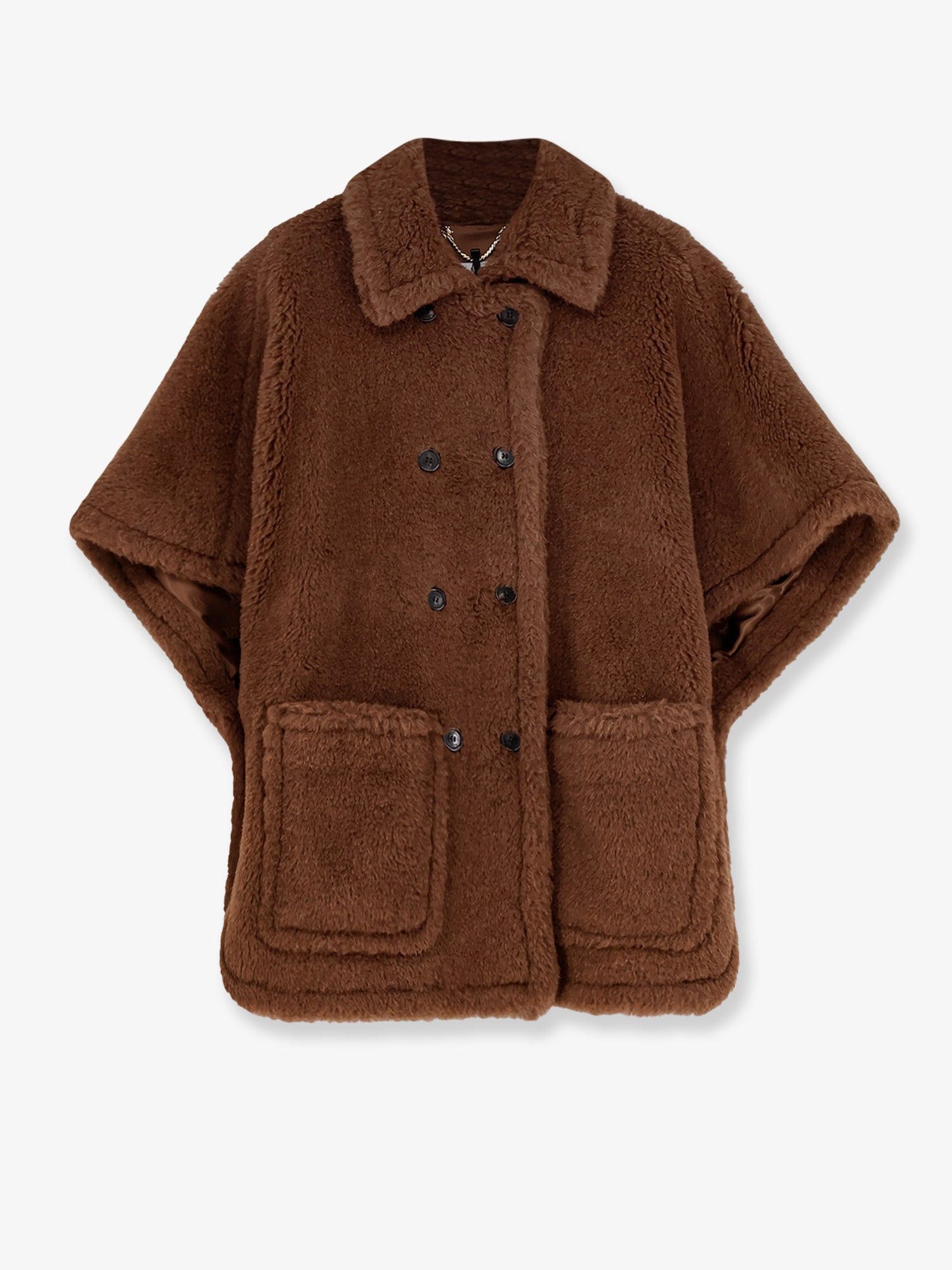 Max Mara Mxacavallo Alpaca, Cashmere And Silk Cape Size M / US 6-8 / IT 42-44 - 1 Thumbnail