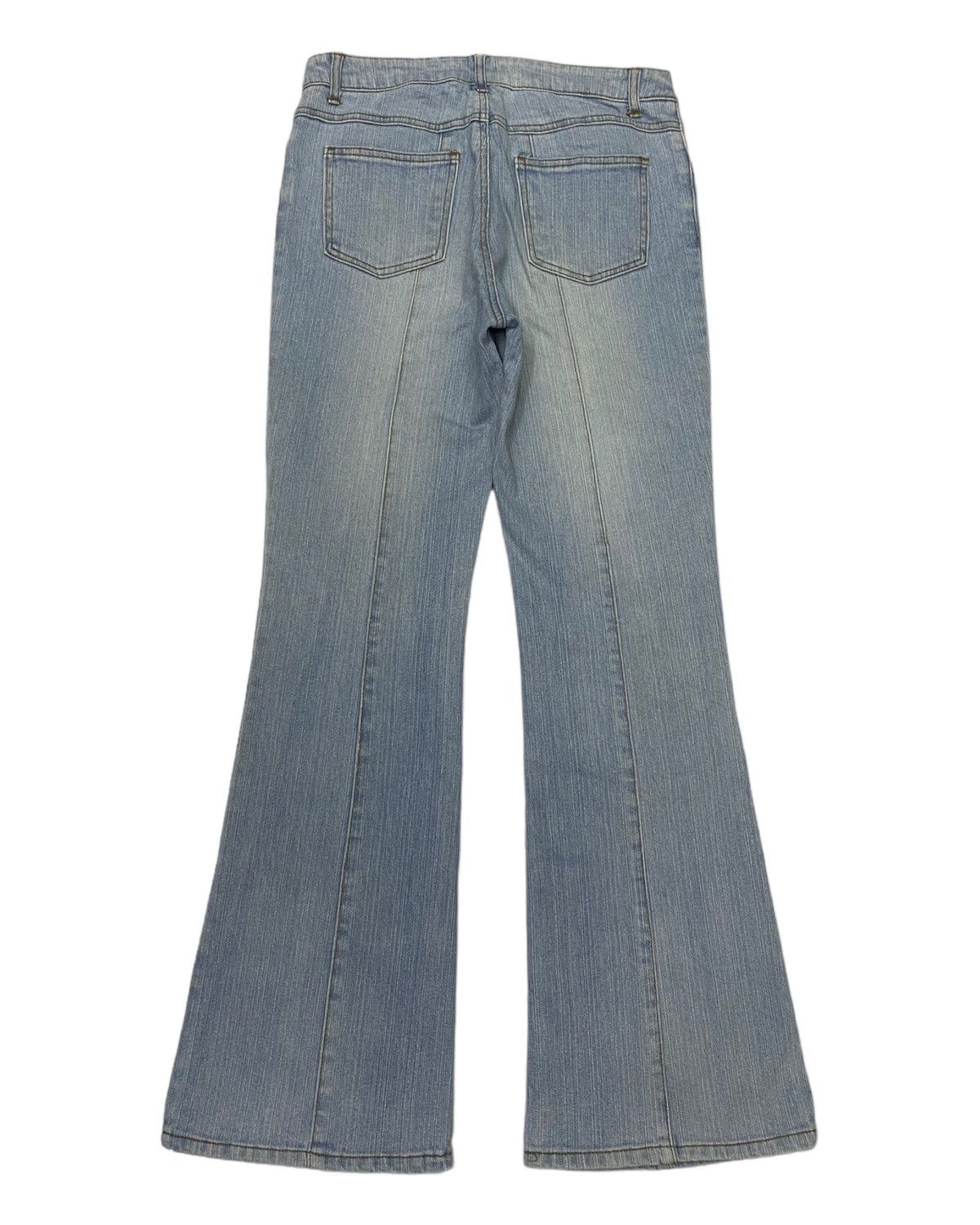 FLARED🔥MER LASSETTE JAPAN FLARE DISTRESSED DENIM JEANS