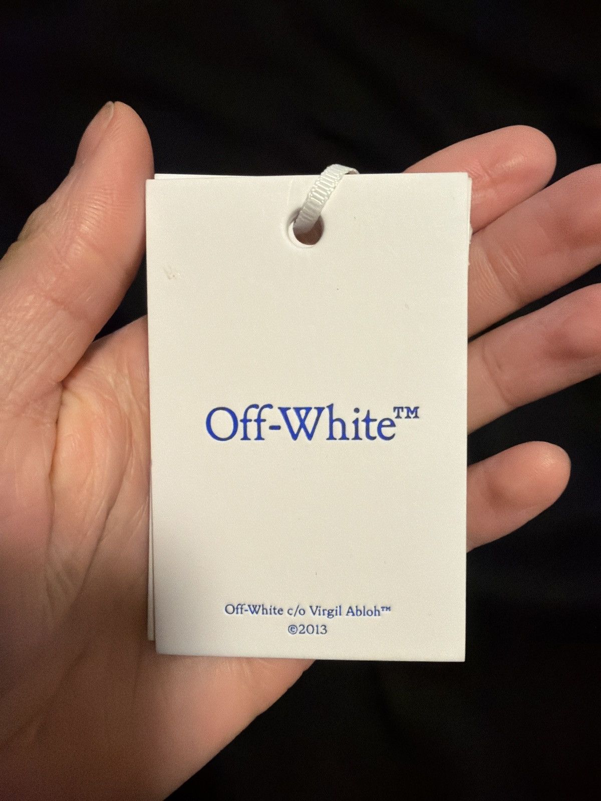 Off-White Off white Vanish Arrow Wide L/S Tee Black - Chalk P Size US S / EU 44-46 / 1 - 8 Thumbnail