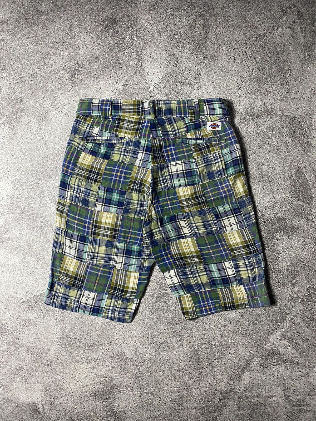 Beams Plus × Dickies × Japanese Brand RARE Beams X Dickies Patchwork Shortpants Size US 33 - 6 Thumbnail